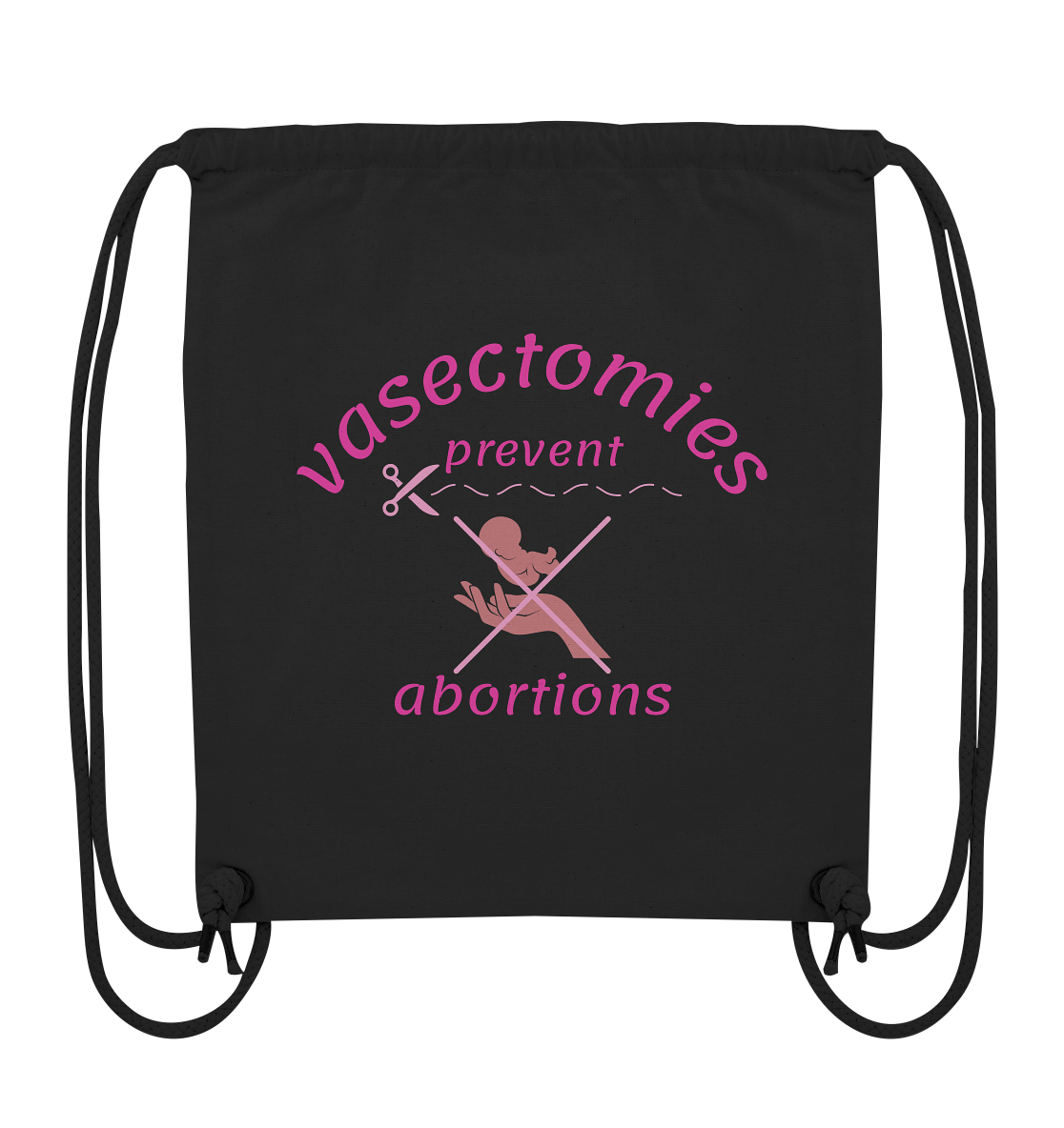 Vasectomies Prevent Abortions - Organic Gym-Bag