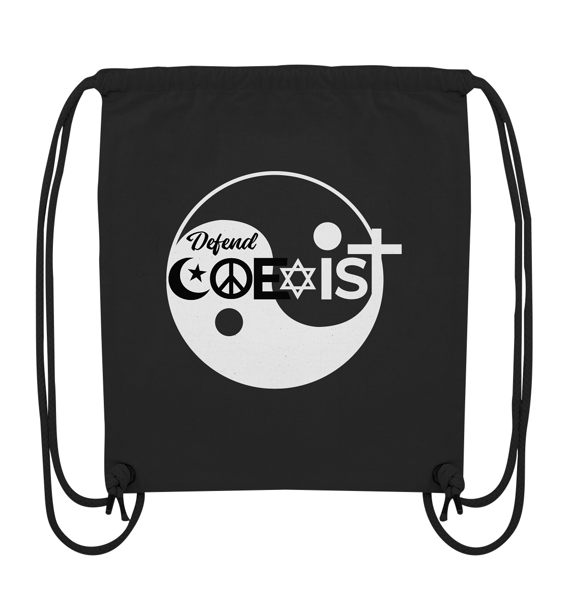 Defend Coexistence - Organic Gym-Bag