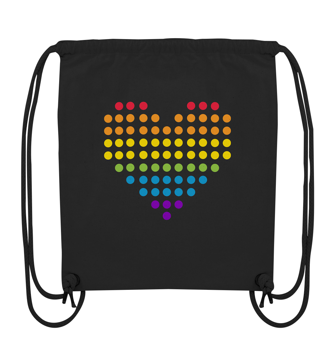 Punktherz - Organic Gym-Bag