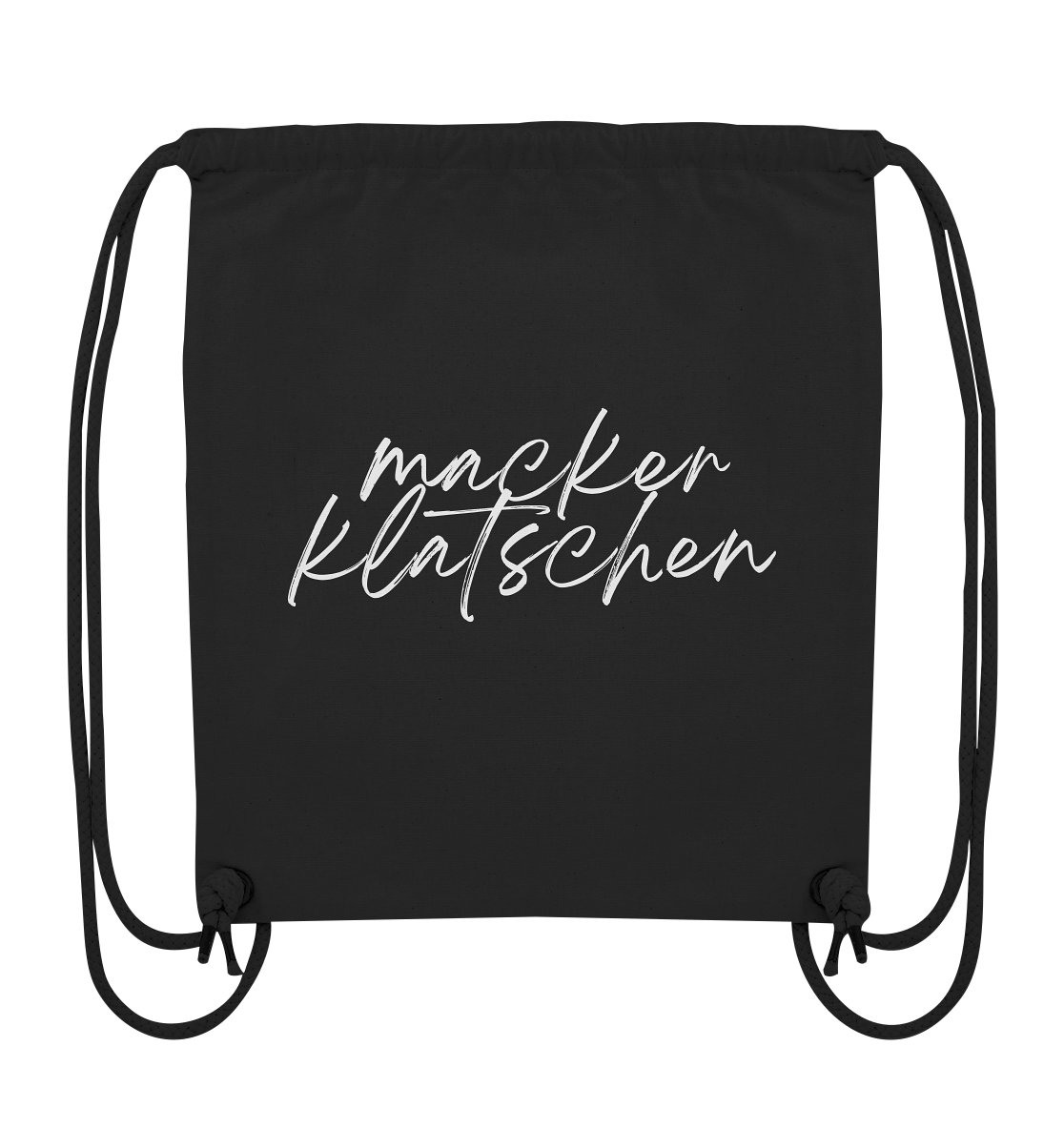 Macker klatschen - Organic Gym-Bag
