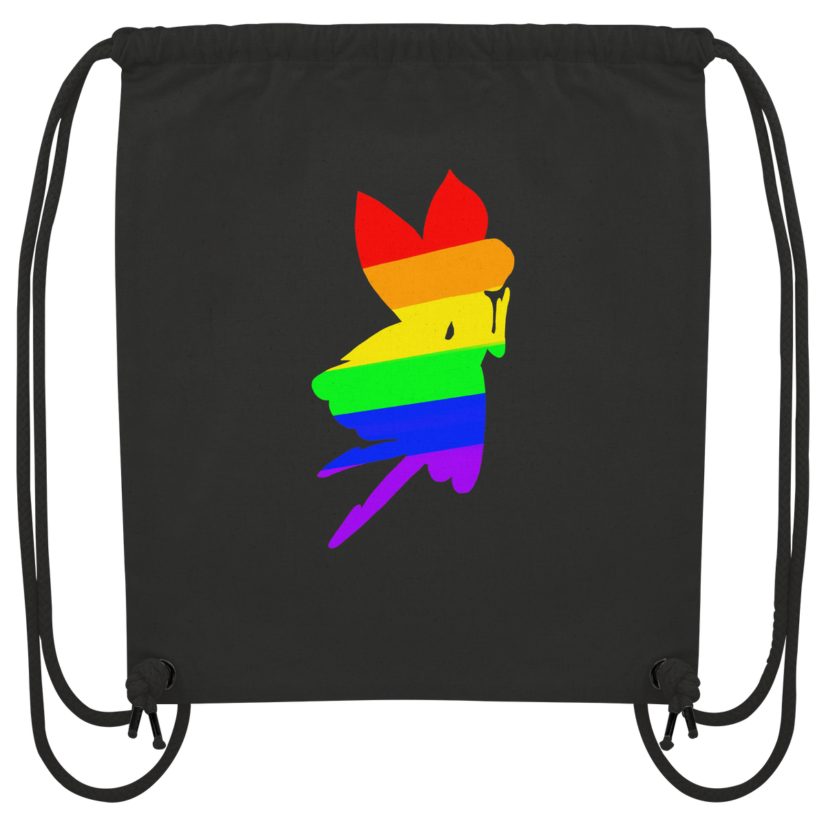 Regenbogen Fee - Organic Gym-Bag