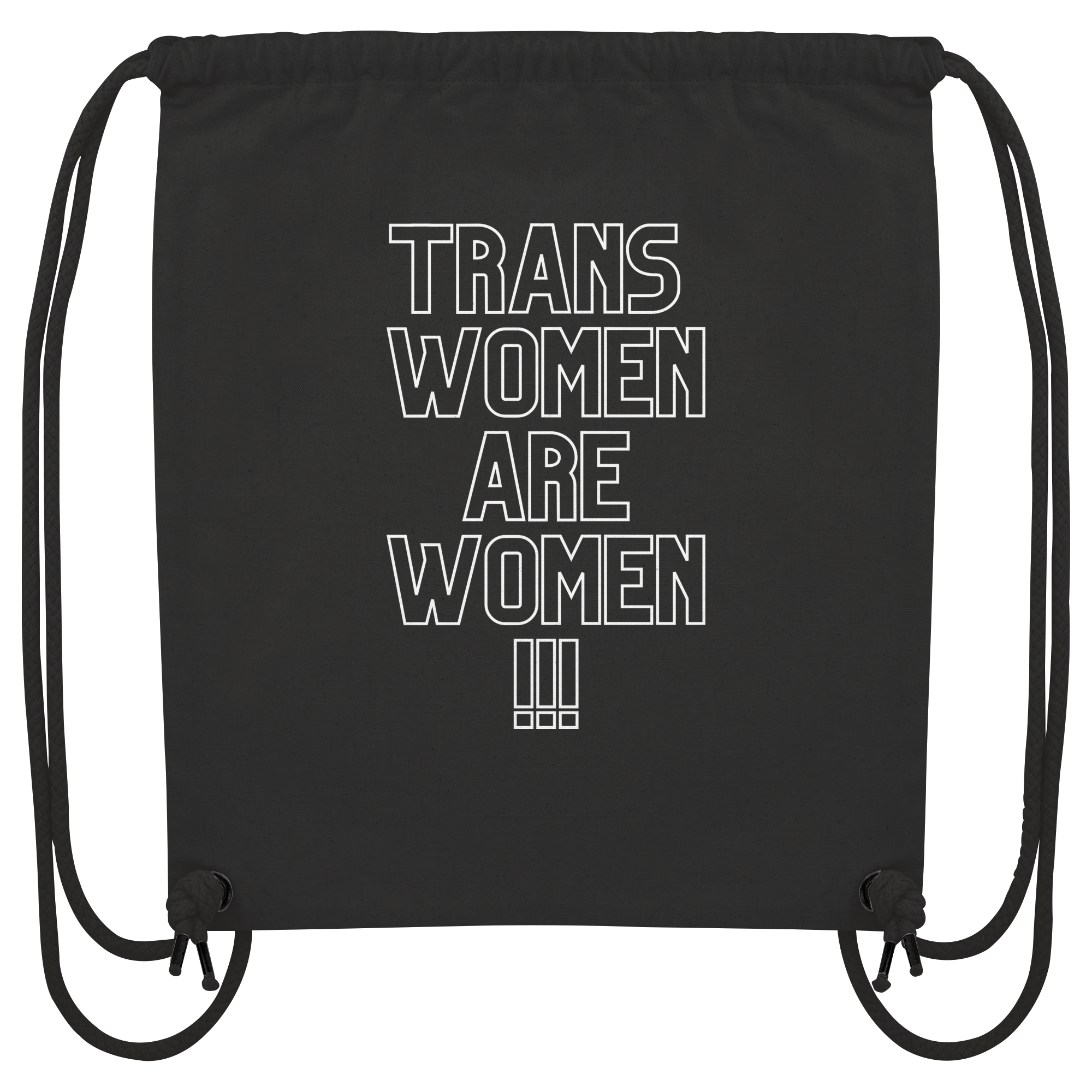 Trans Women are Women "Statement Edition" - Organic Gym-Bag