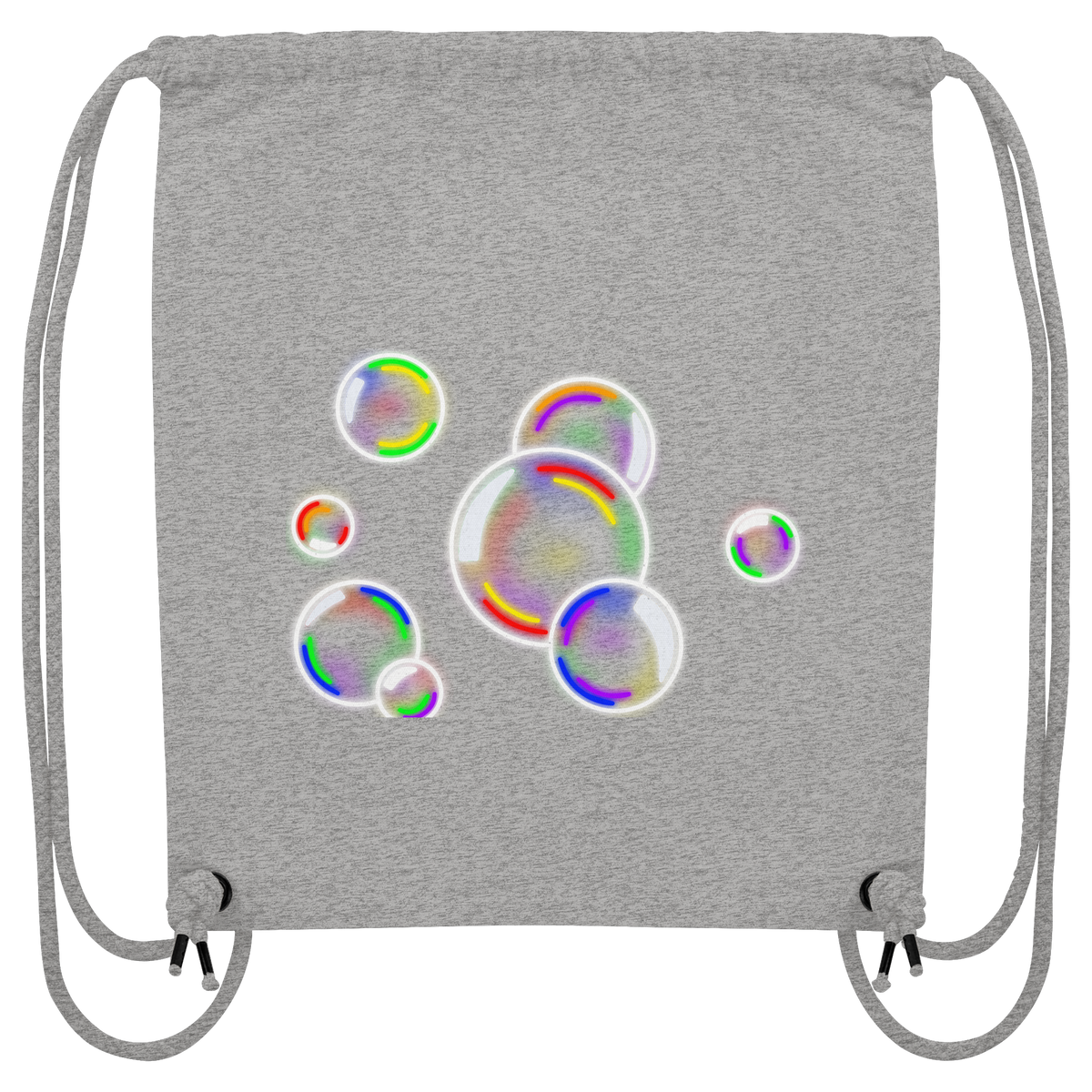 Regenbogen Seifenblasen - Organic Gym-Bag