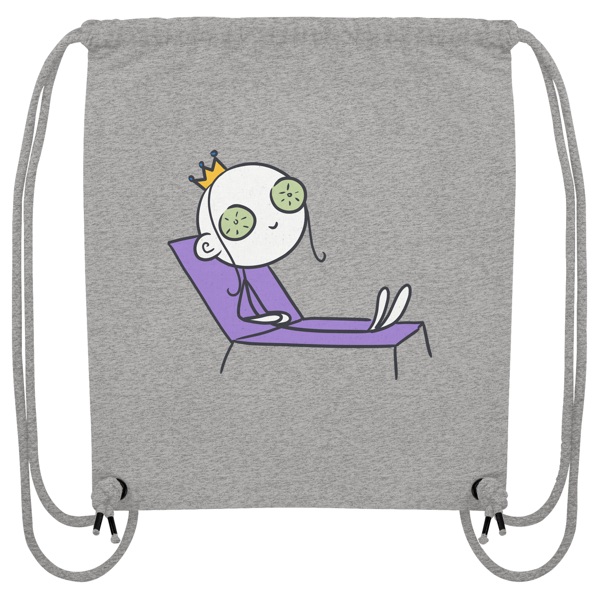 Seelenmännchen "Chill Out Edition" - Organic Gym-Bag