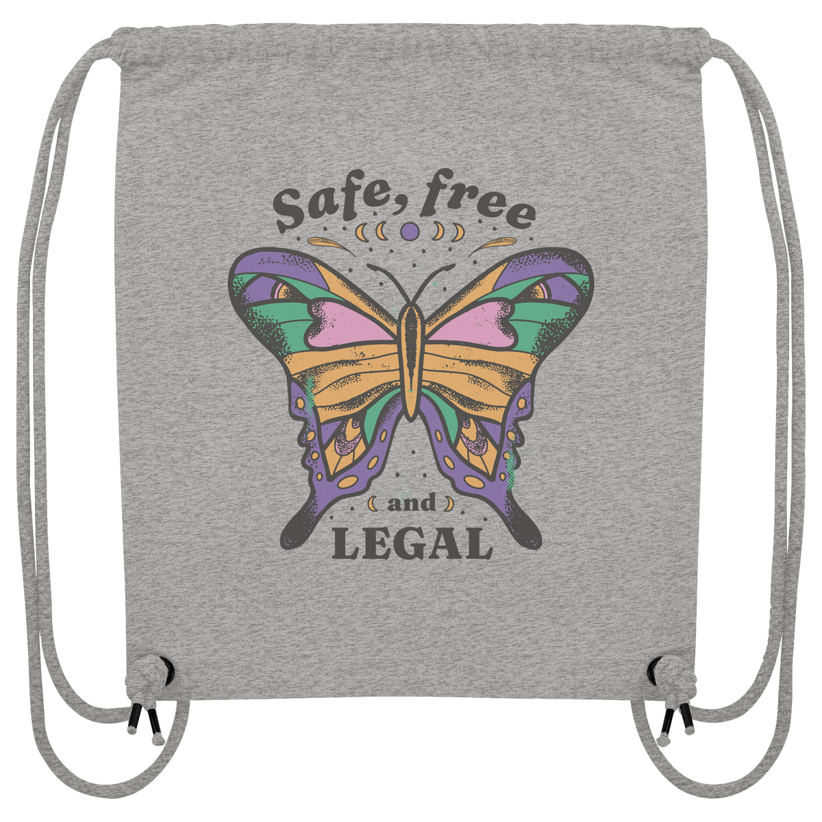 Safe Free Legal "Schmetterling Edition" - Organic Gym-Bag