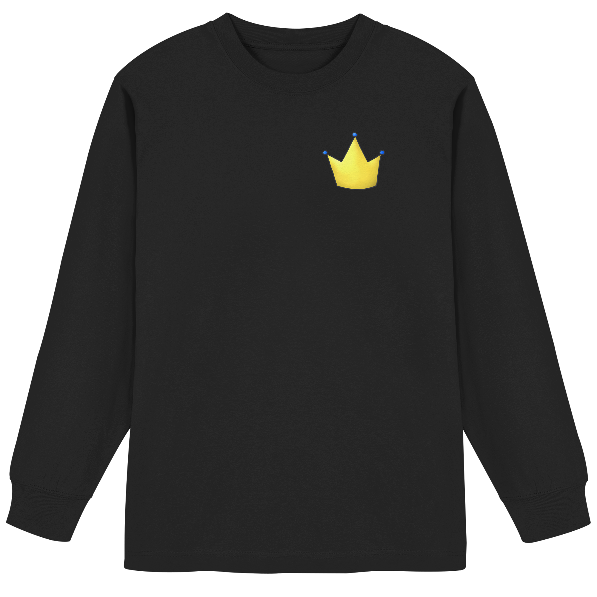 Survivor Queens Logo "Krone Edition" - Organic Heavy Oversized Longsleeve T-Shirt