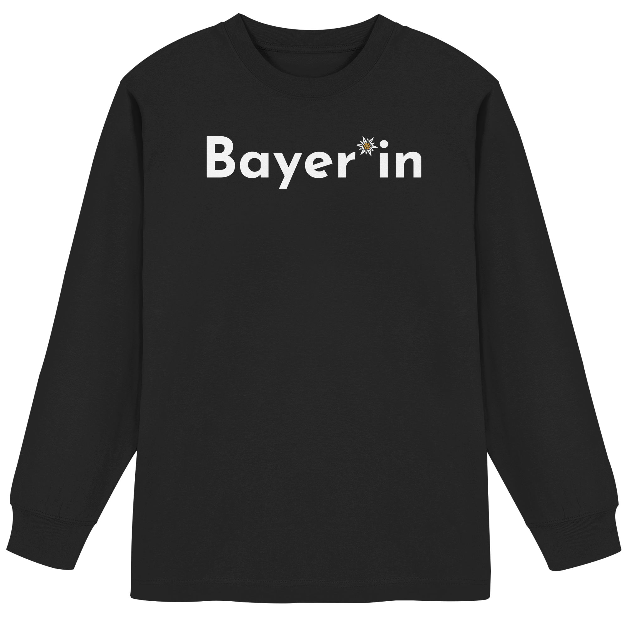 Bayer*in "Edelweiß-Edition" - Organic Heavy Oversized Longsleeve T-Shirt