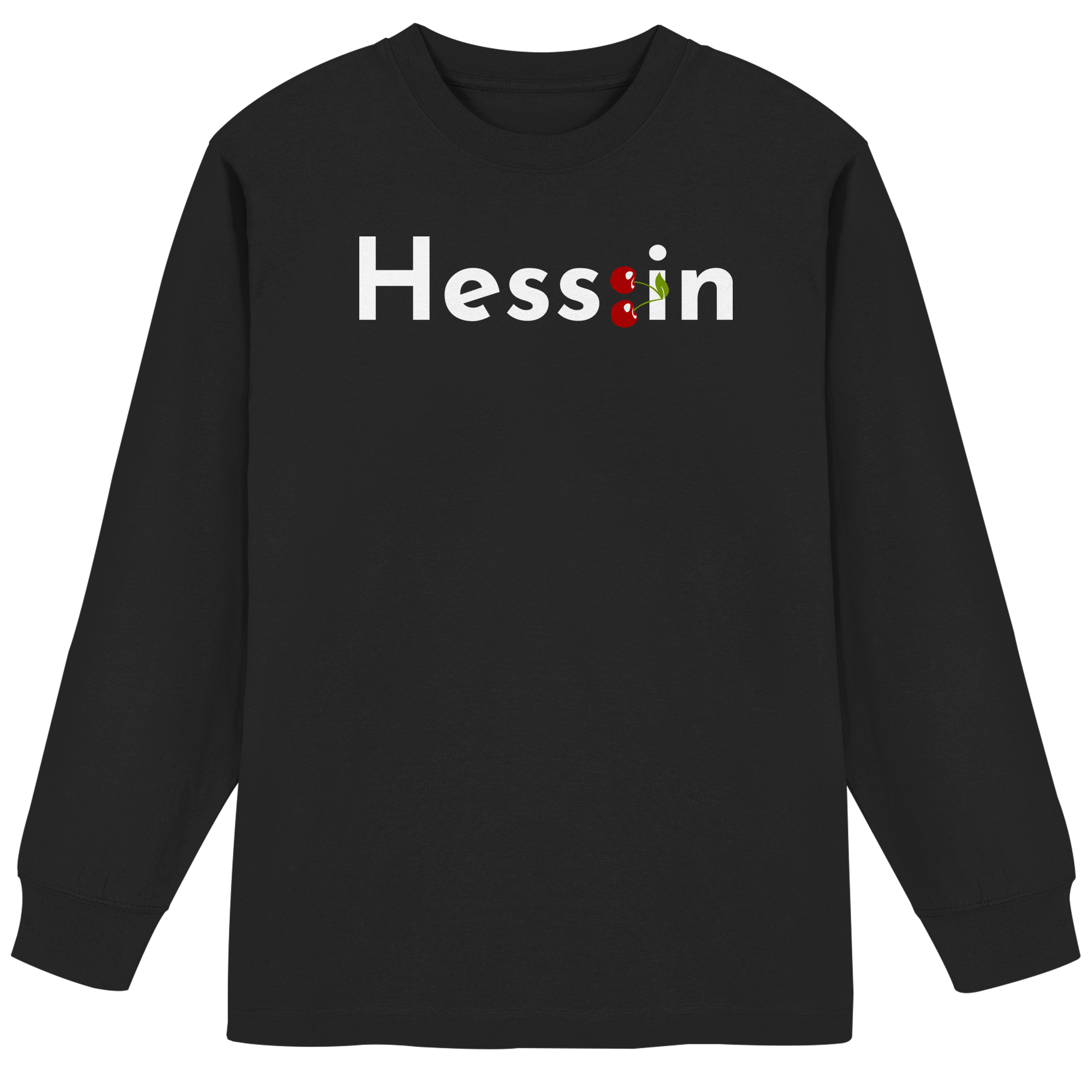 Hess:in "Kirschen Edition" - Organic Heavy Oversized Longsleeve T-Shirt