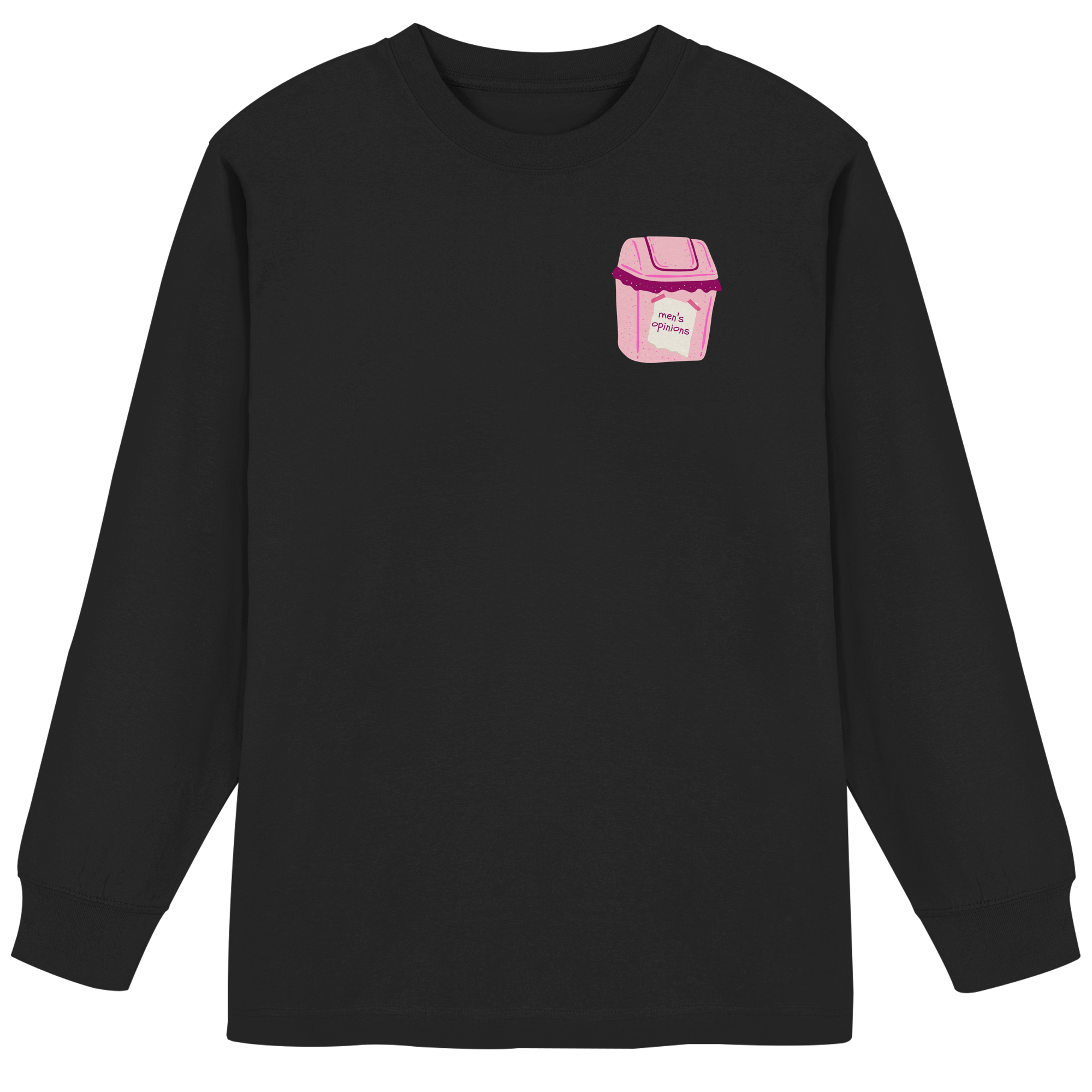 Men's Opinions - Organic Heavy Oversized Longsleeve T-Shirt