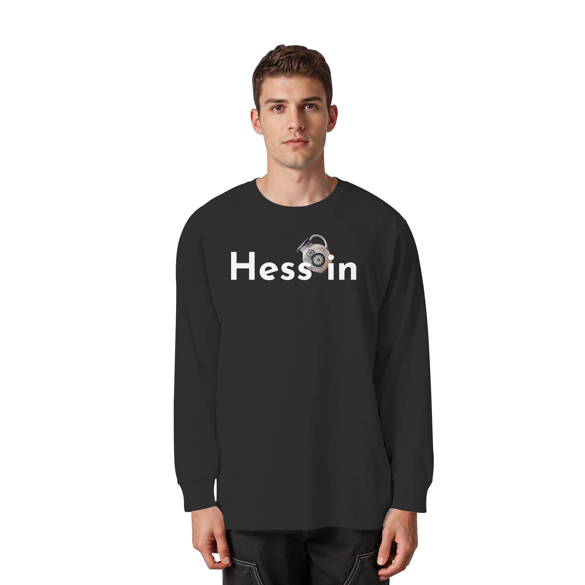 Hess*in "Bembel Edition" - Organic Heavy Oversized Longsleeve T-Shirt