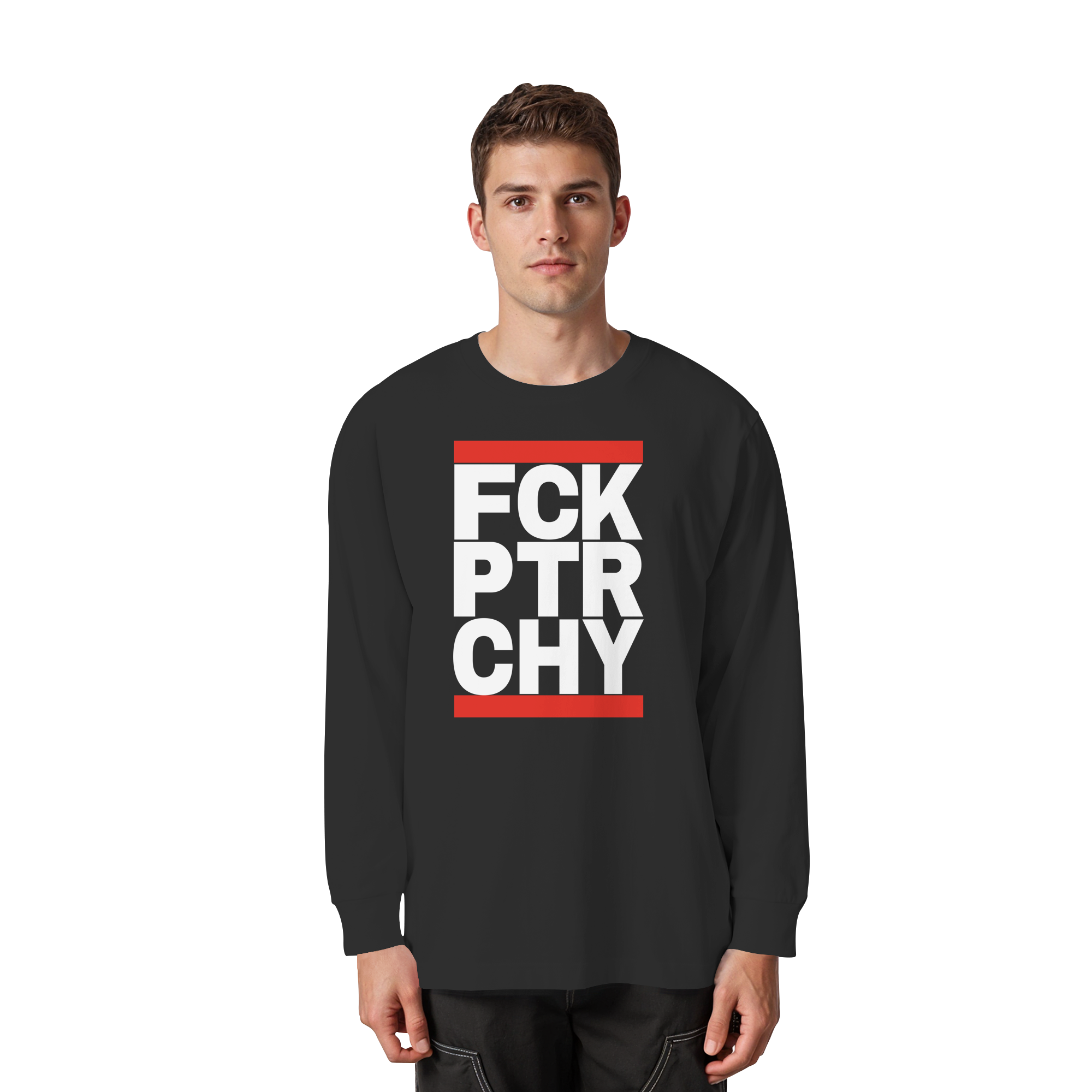 FCK PTRCHY - Organic Heavy Oversized Longsleeve T-Shirt
