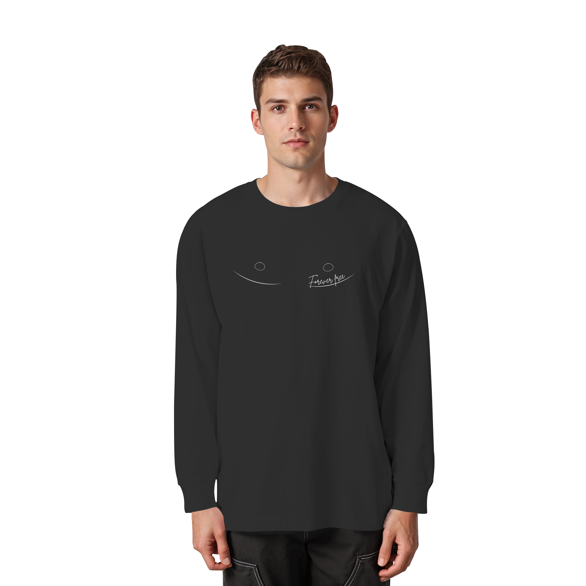 Forever Free nach Mastektomie - Organic Heavy Oversized Longsleeve T-Shirt