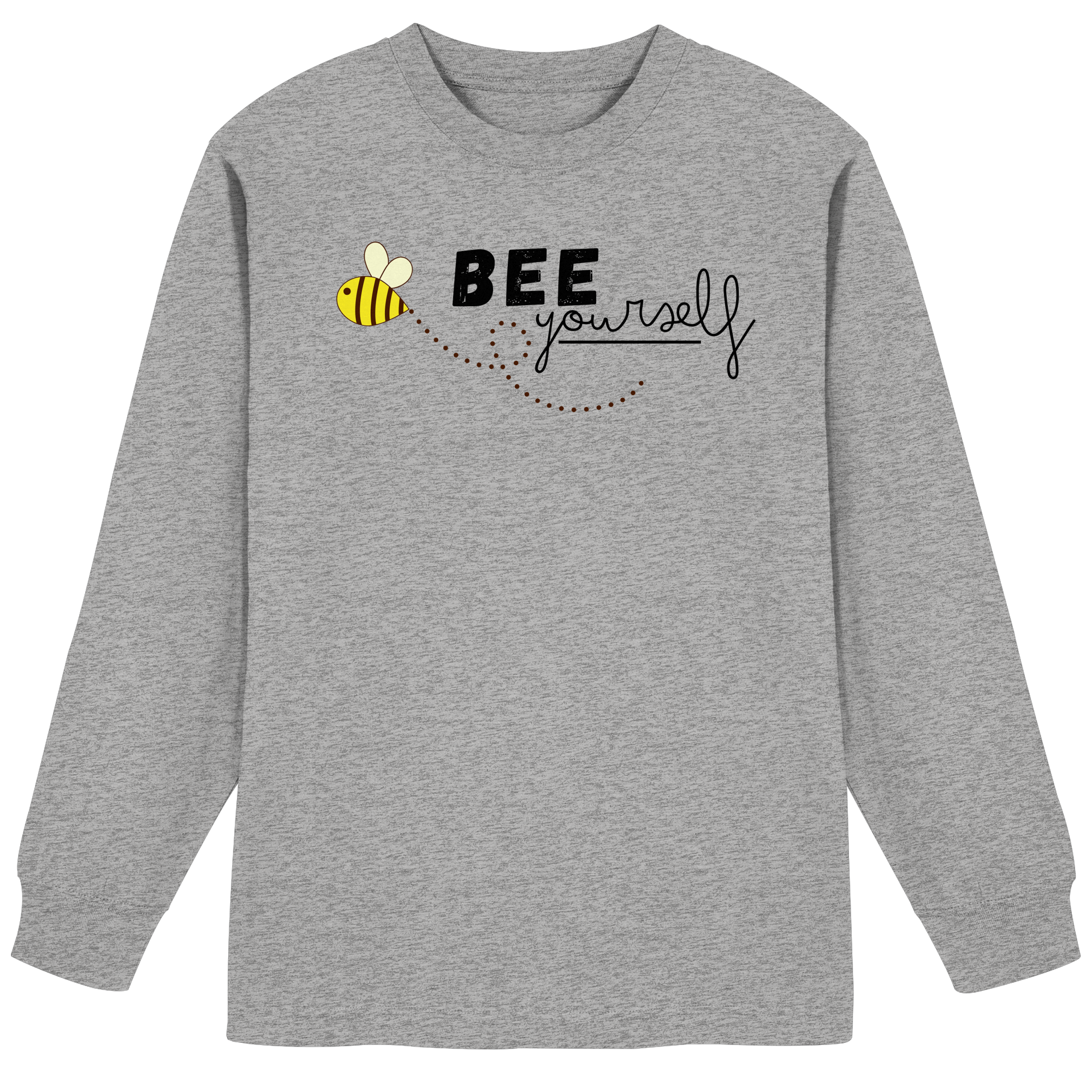 Bee yourself "Léon Edition" - Organic Heavy Oversized Longsleeve T-Shirt