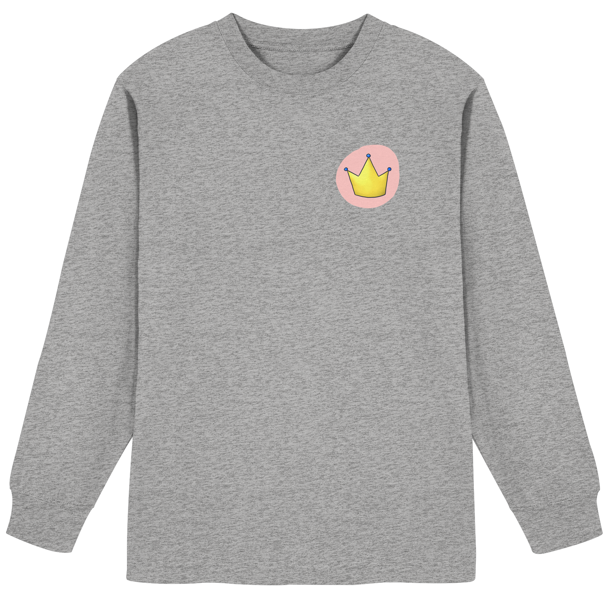 Survivor Queens Logo "Pink Bubble Edition" - Organic Heavy Oversized Longsleeve T-Shirt