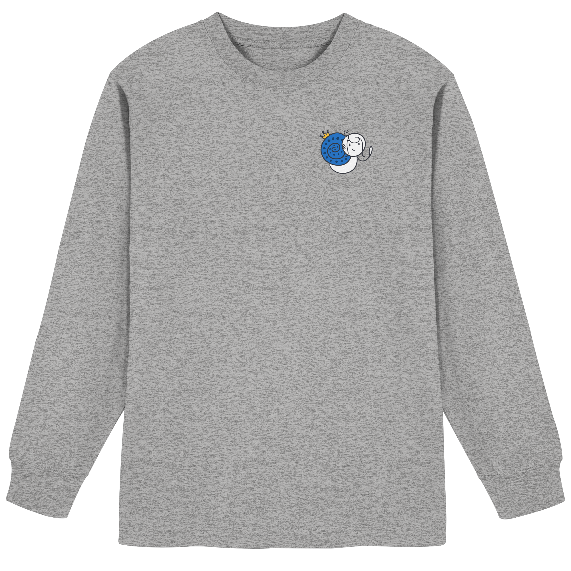 Meine Heilung braucht Zeit "Schwarze Edition" Backprint - Organic Heavy Oversized Longsleeve T-Shirt