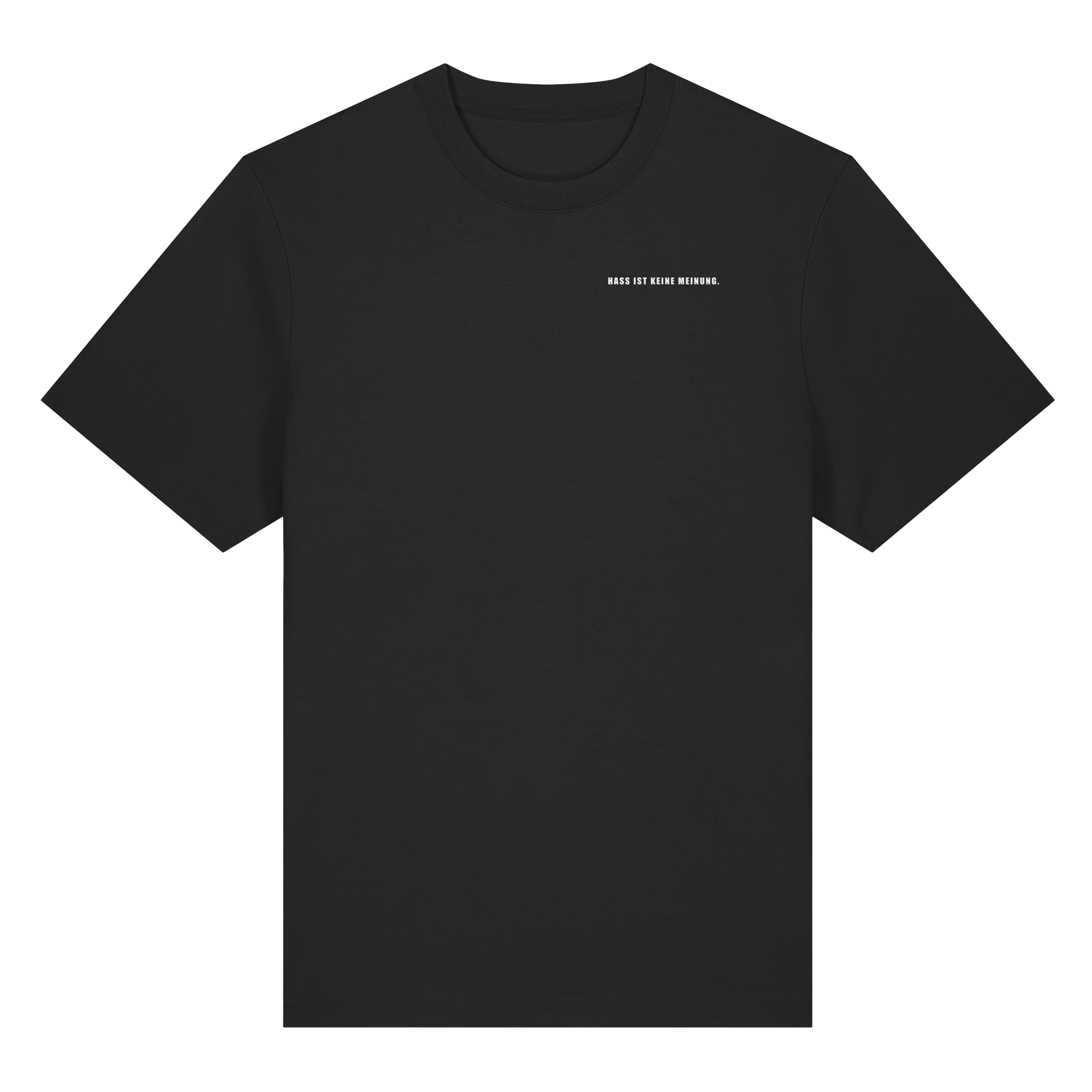 Hass ist keine Meinung - Organic Heavy Shirt