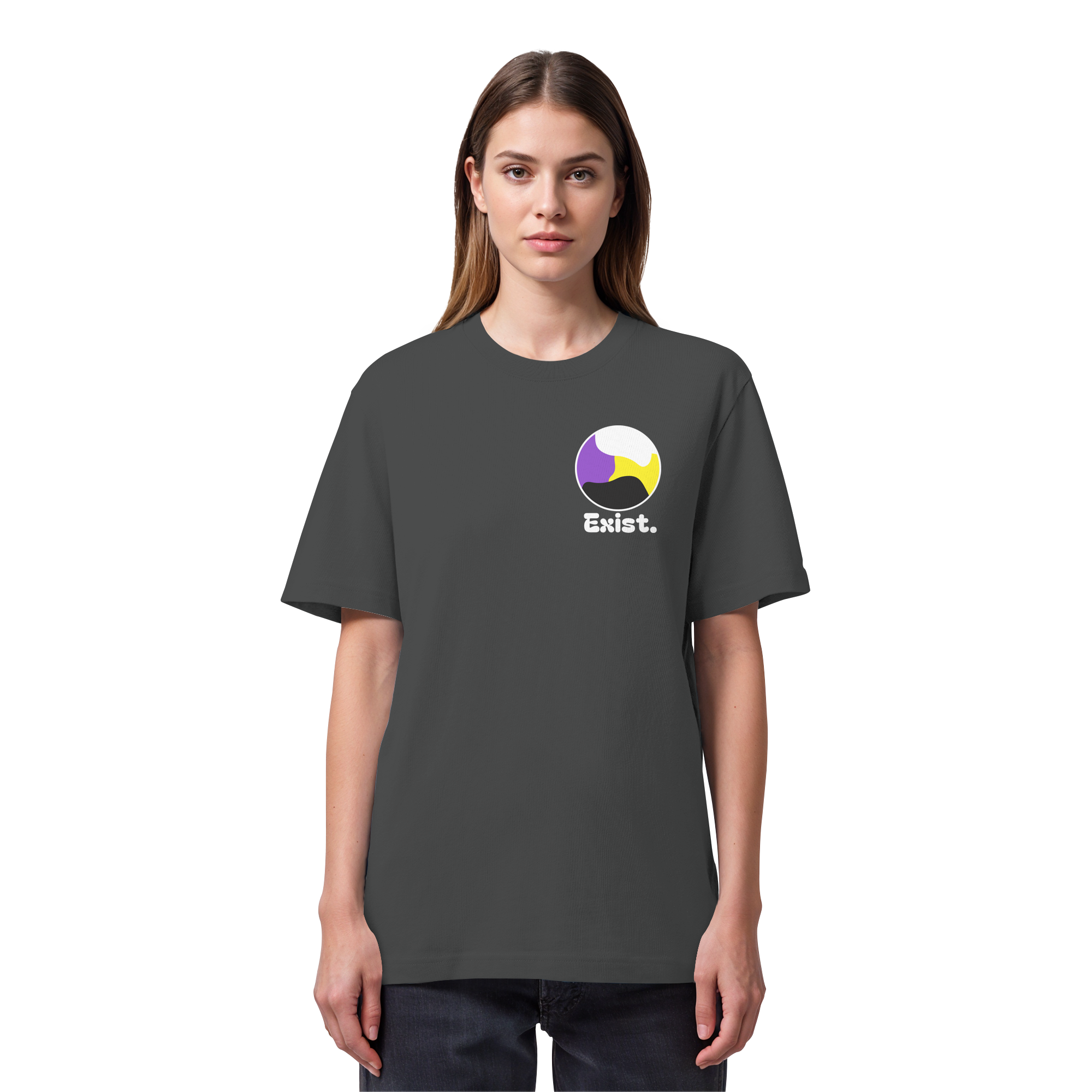 Exist "Nonbinary Edition" - Organic Heavy T-Shirt