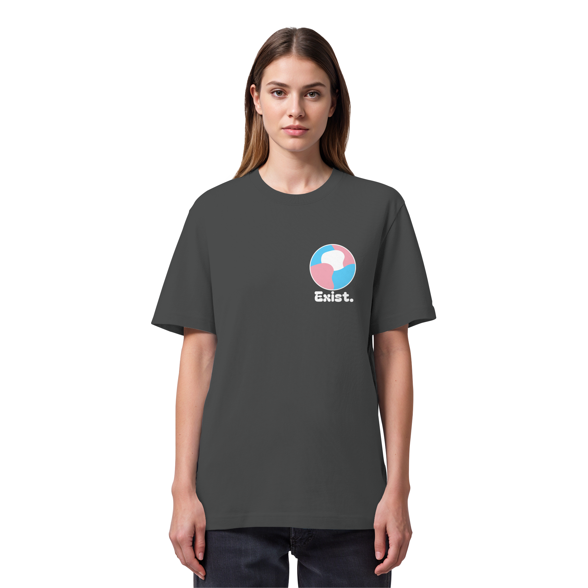 Exist "Trans Edition" - Organic Heavy T-Shirt