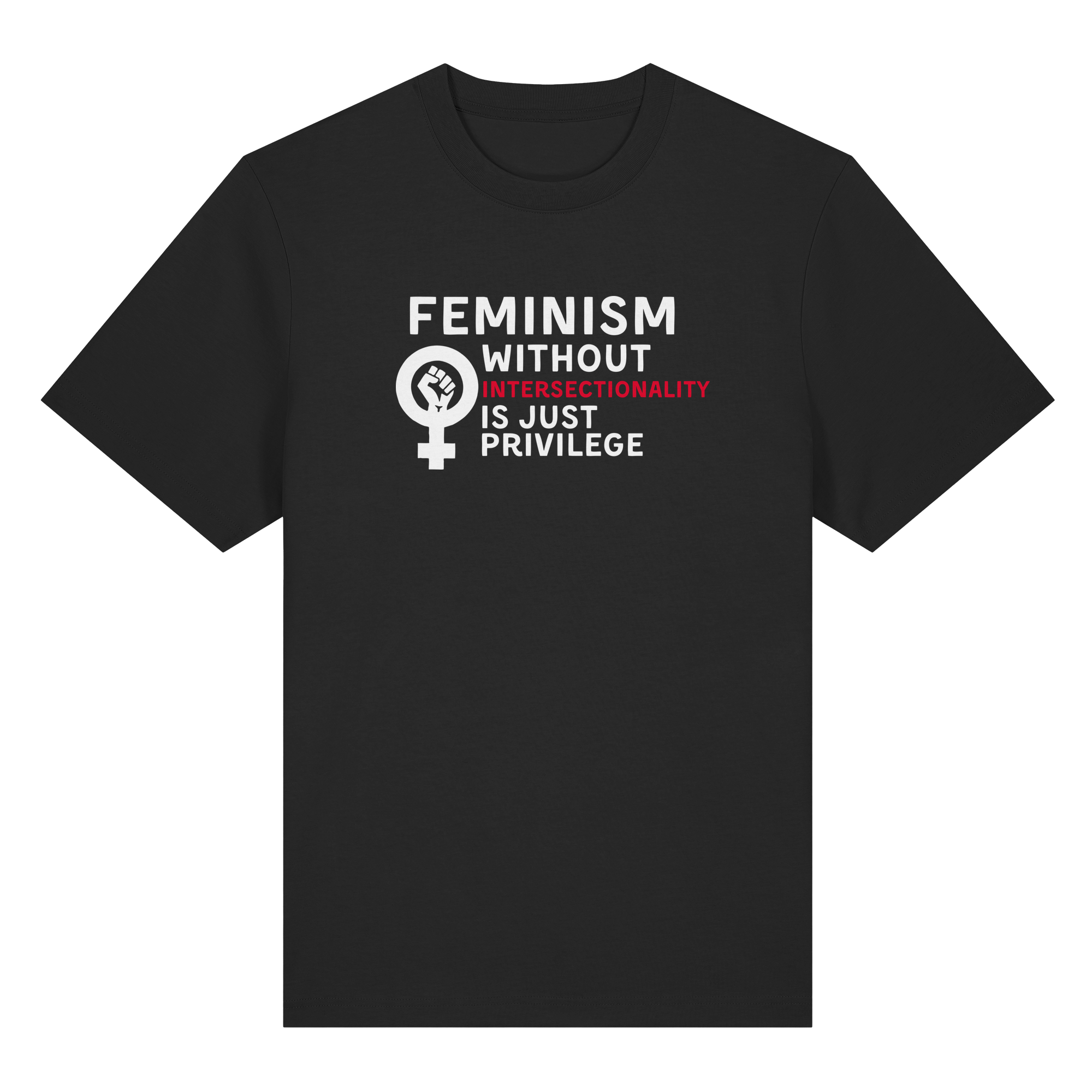 Feminism without Intersectionality is just Privilege - Organic Heavy T-Shirt