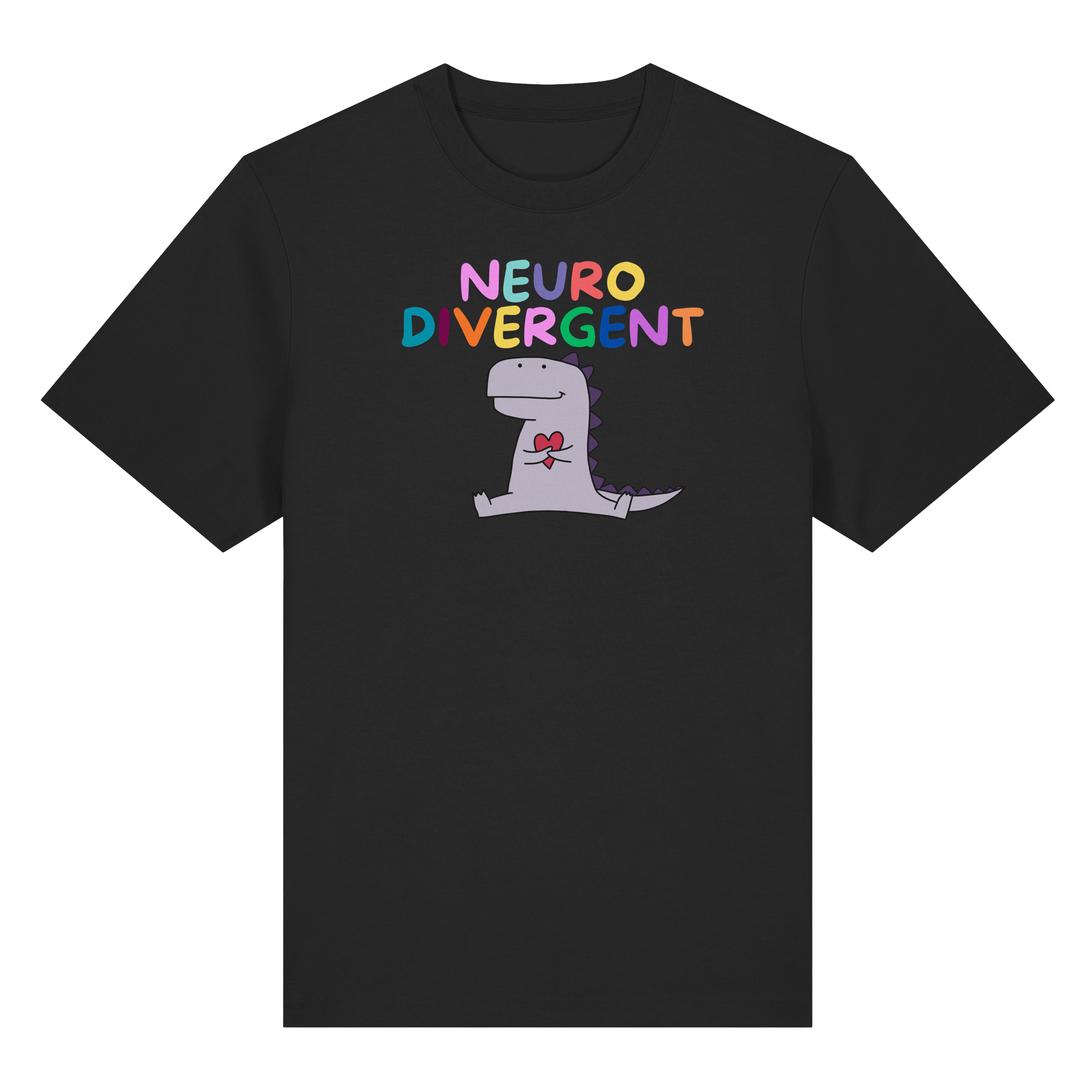 Neurodivergent "Dino Edition" - Organic Heavy T-Shirt