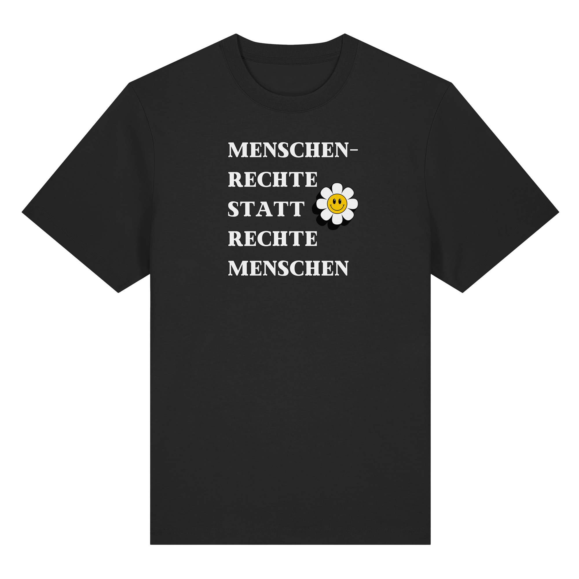 Menschenrechte statt rechte Menschen - Organic Heavy T-Shirt