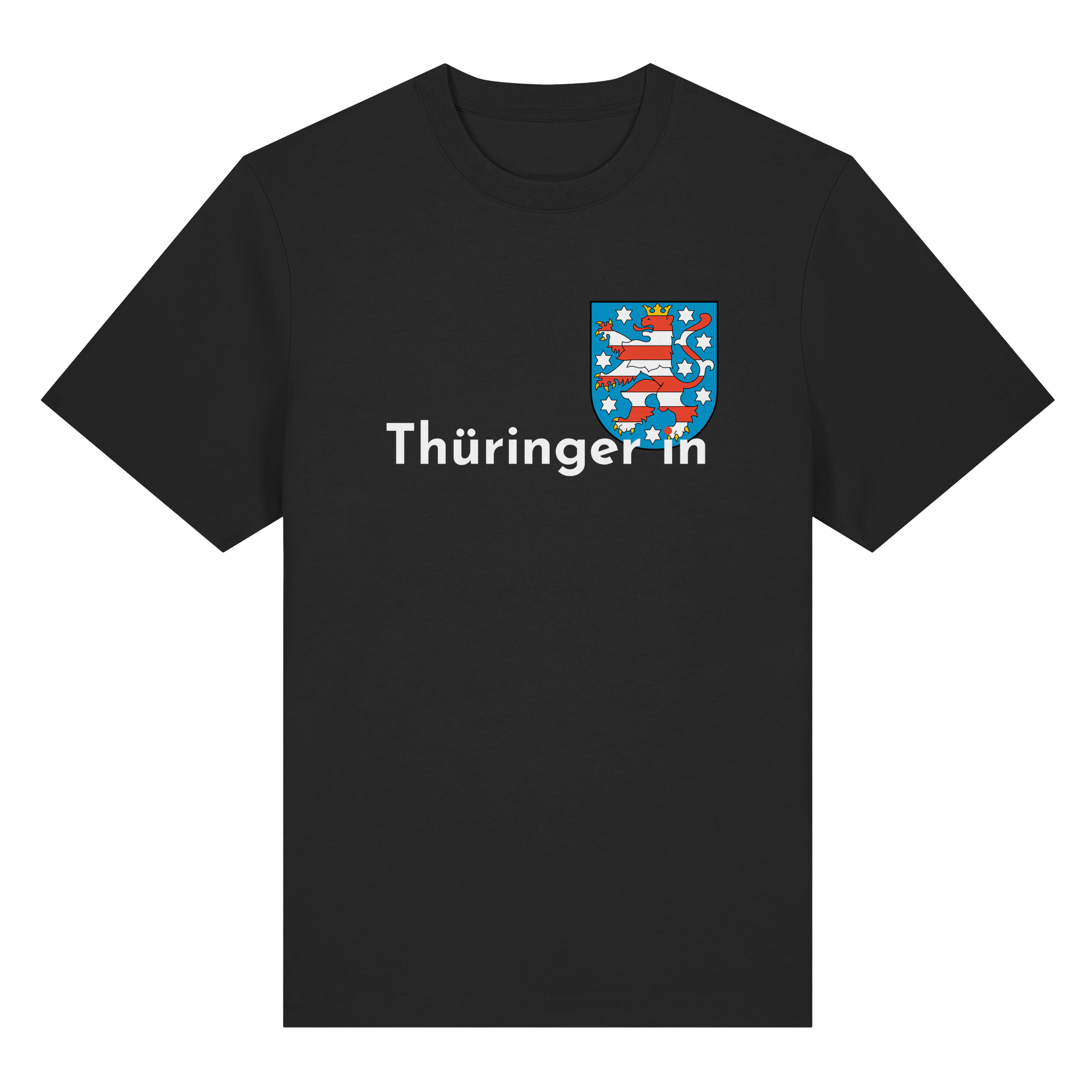 Thüringer*in "Wappen Edition" - Organic Heavy T-Shirt