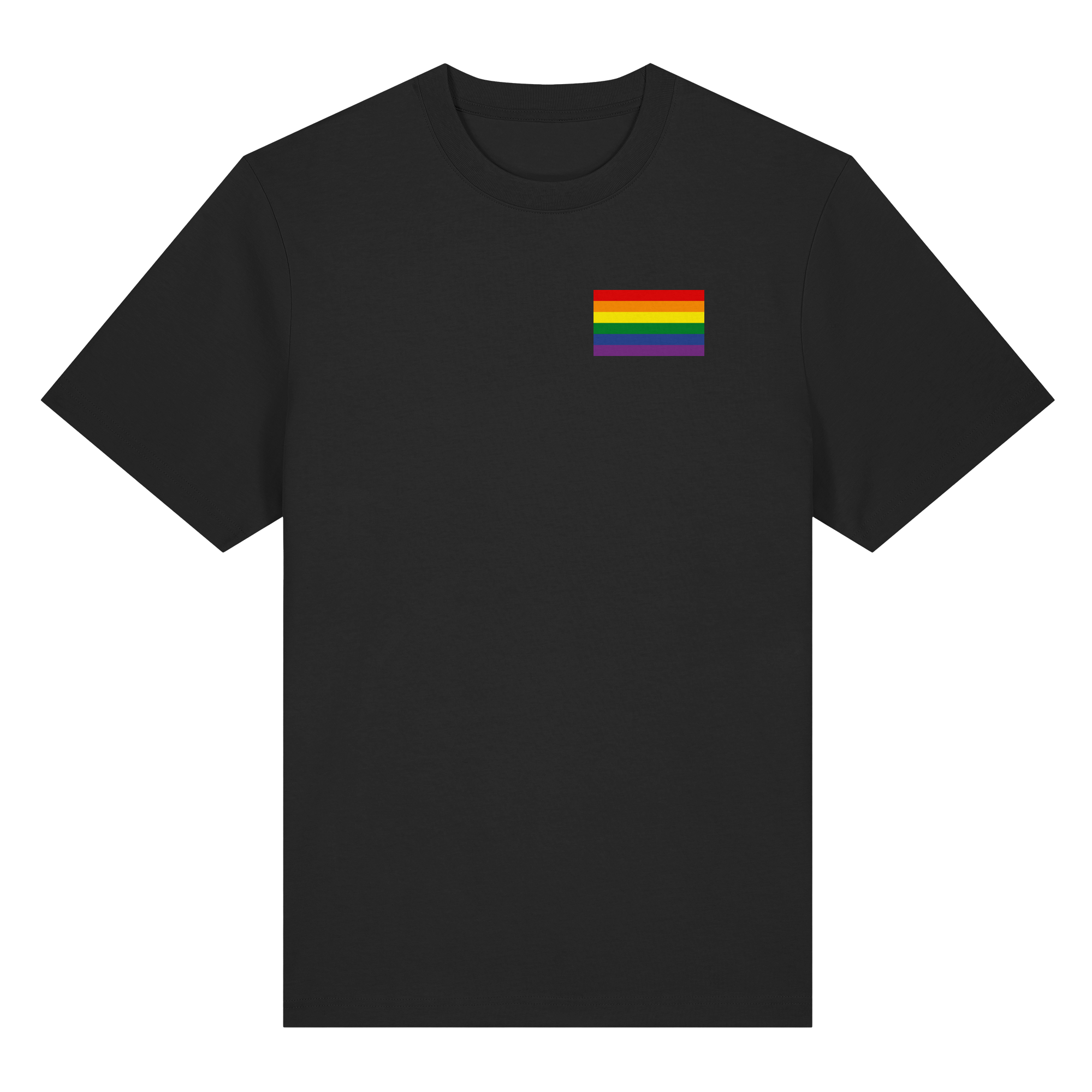 Regenbogen Pride Flag - Organic Heavy T-Shirt