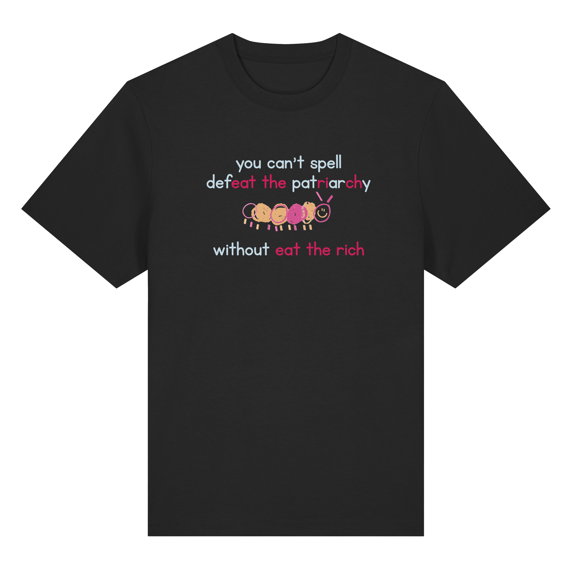 You can't spell Defeat the Patriarchy without Eat the Rich - Organic Heavy T-Shirt