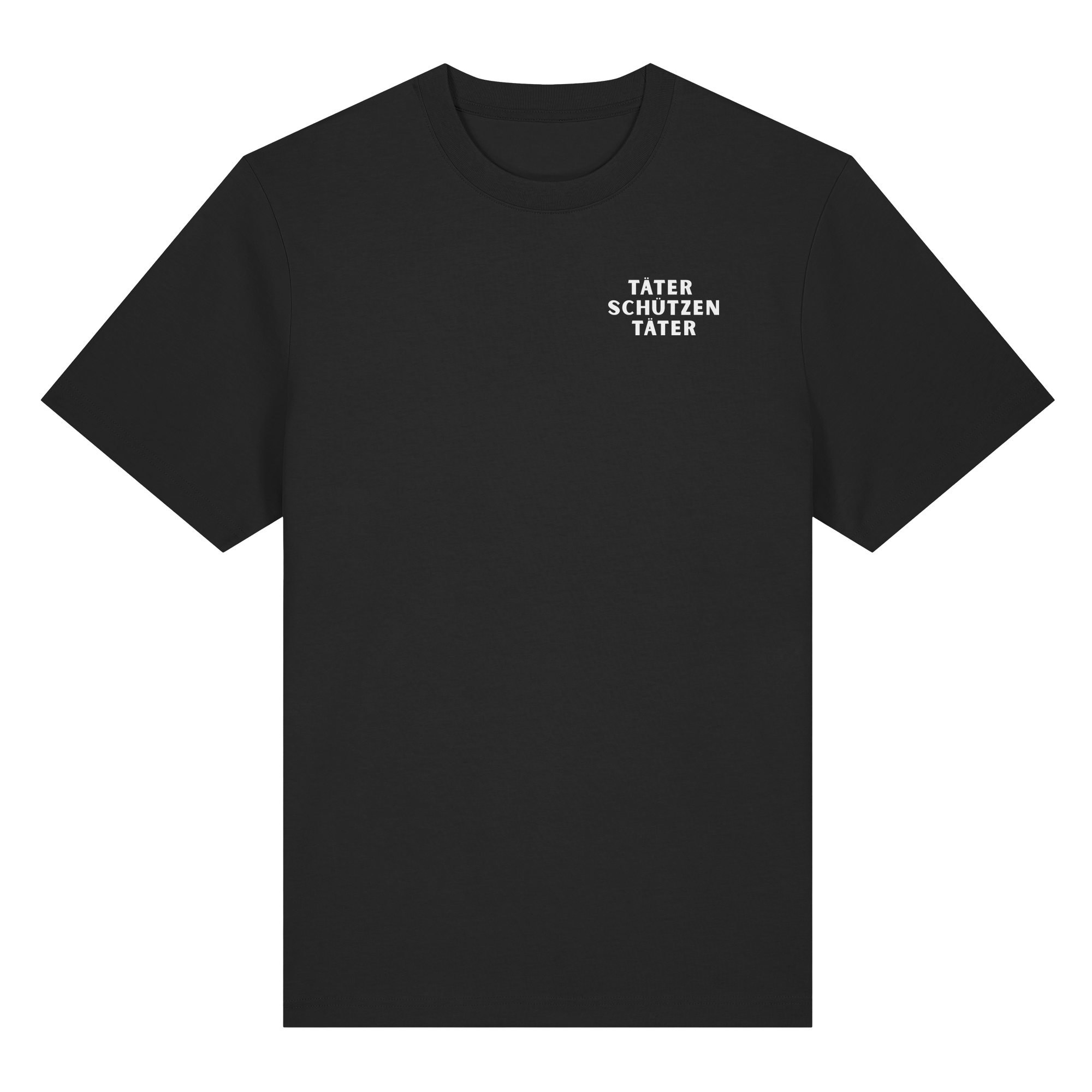 Täter schützen Täter - Organic Heavy T-Shirt