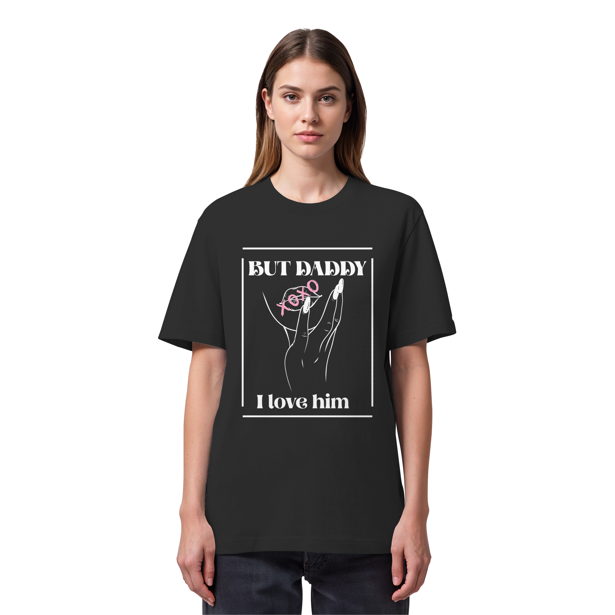 But Daddy I Love Him (dunkel) - Organic Heavy T-Shirt