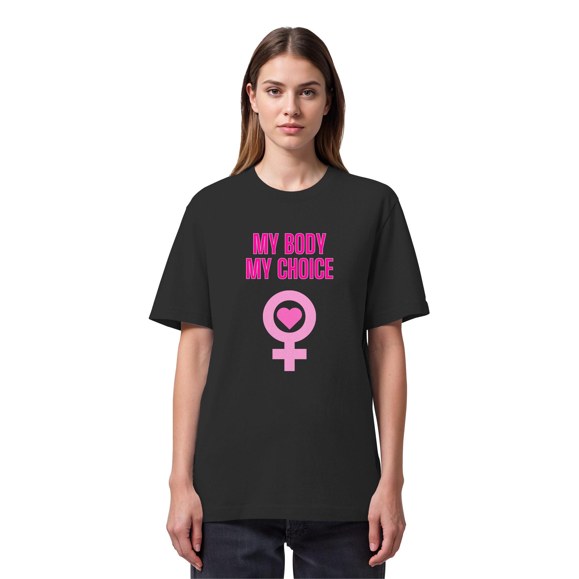 My Body My Choice "Pink Power Edition" - Organic Heavy T-Shirt