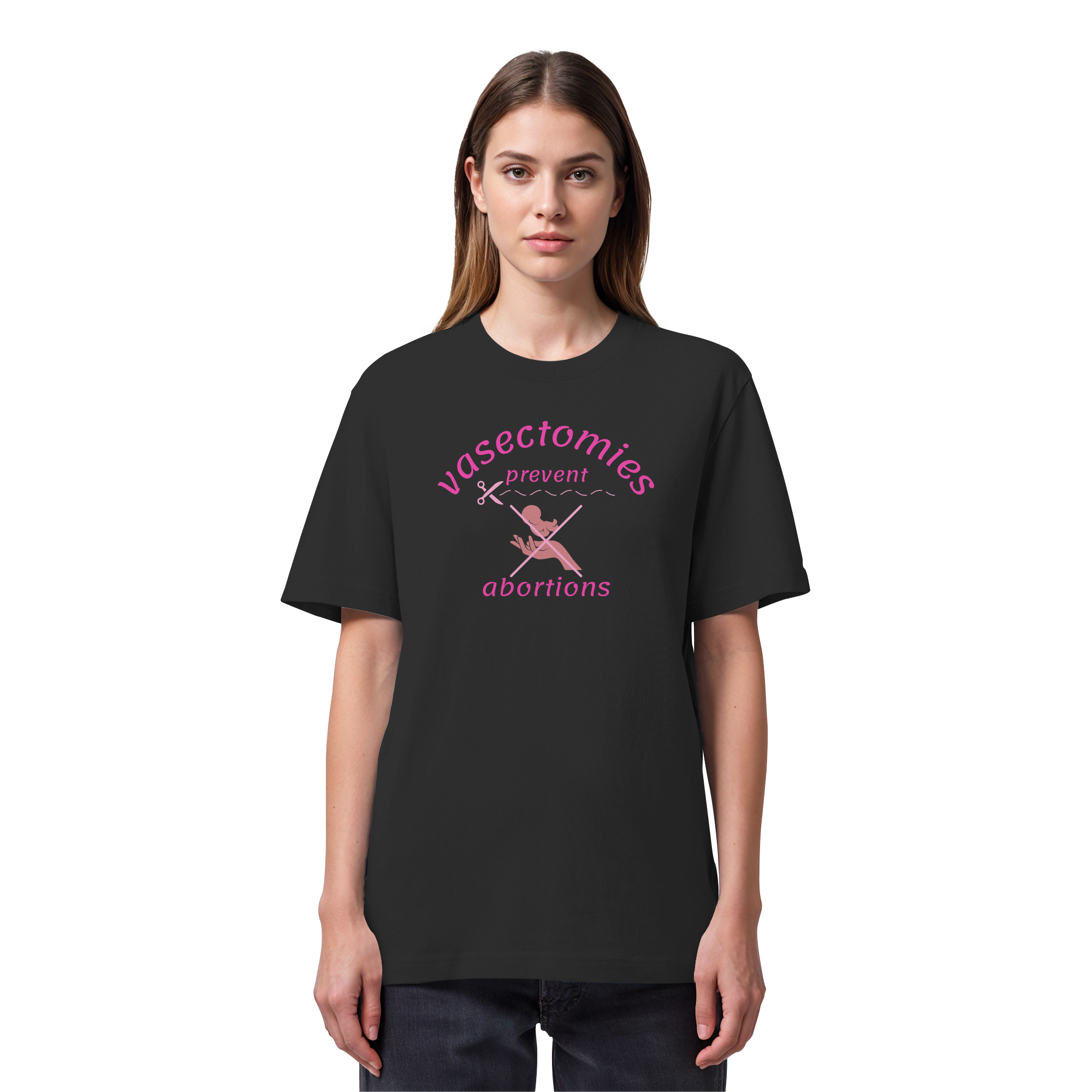 Vasectomies Prevent Abortions - Organic Heavy T-Shirt