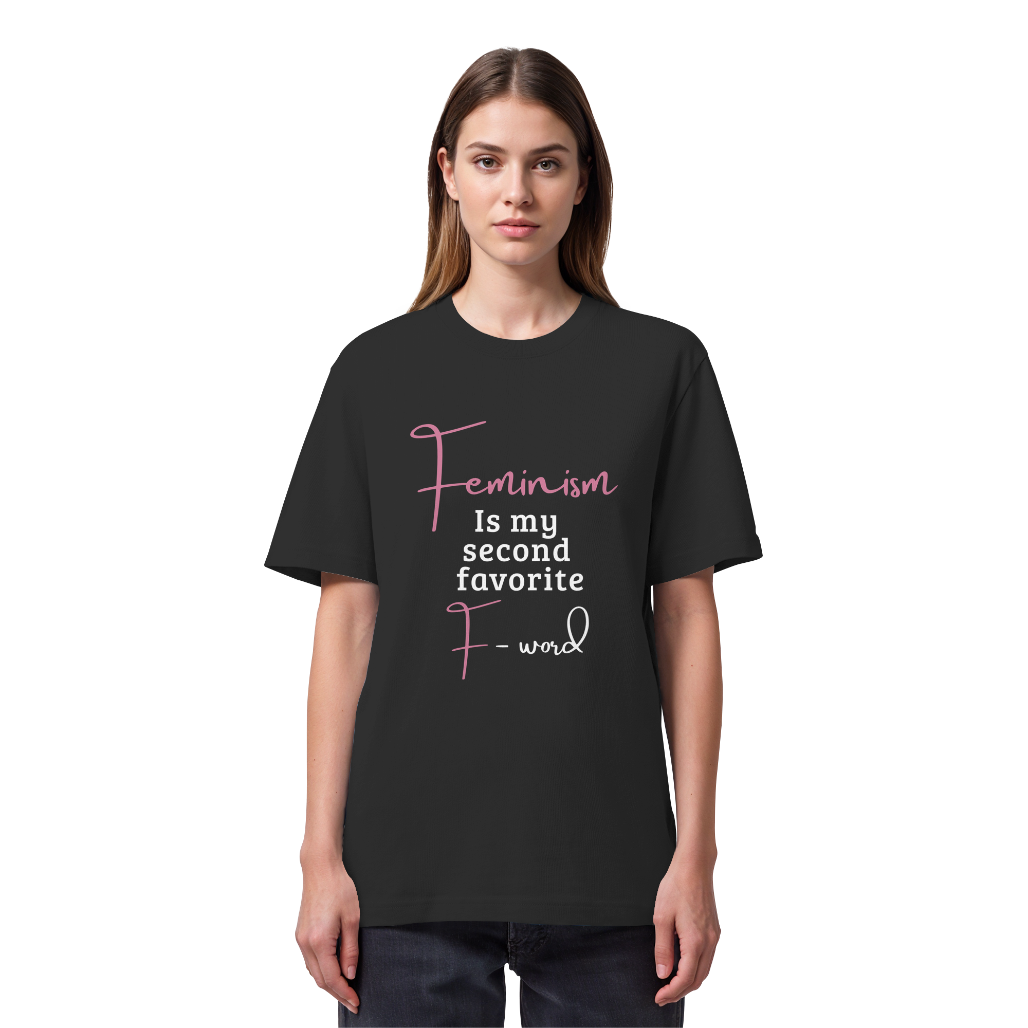 Feminism is my second favorite F word - Organic Heavy T-Shirt