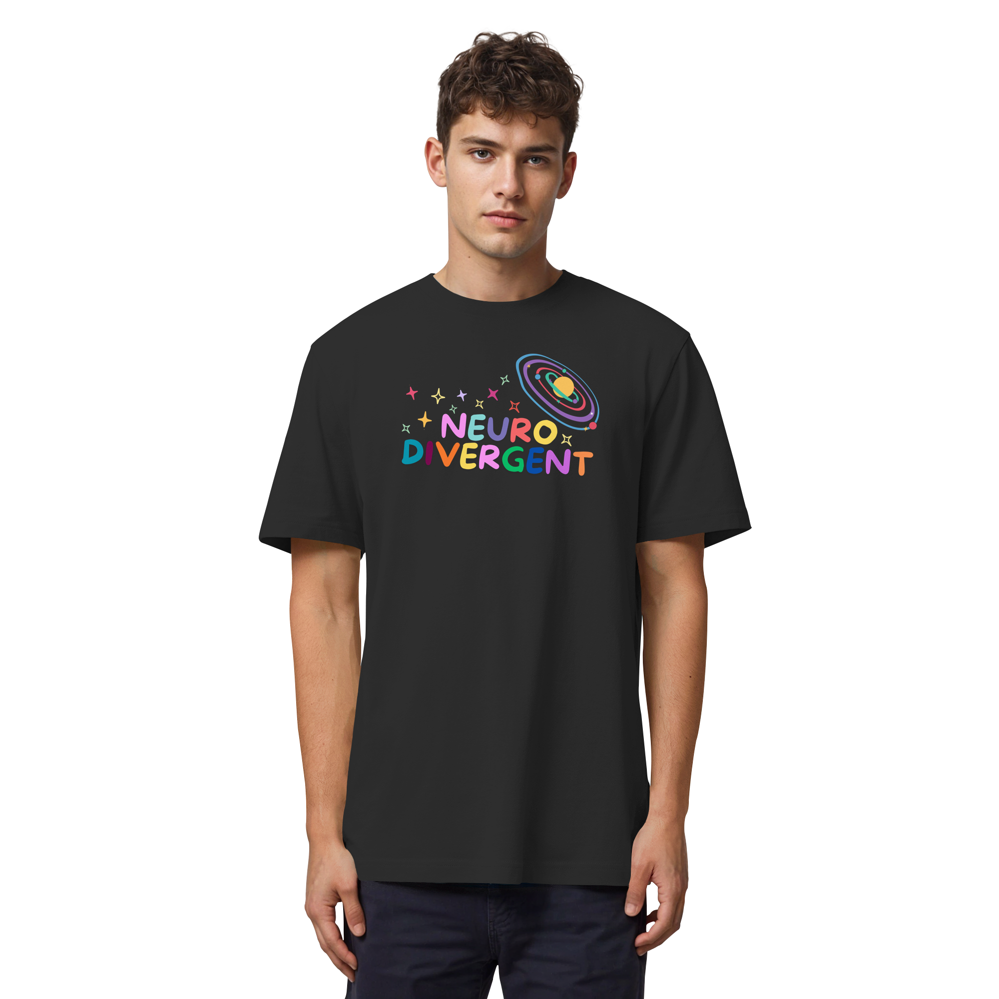 Neurodivergent "Planet Edition" - Organic Heavy T-Shirt