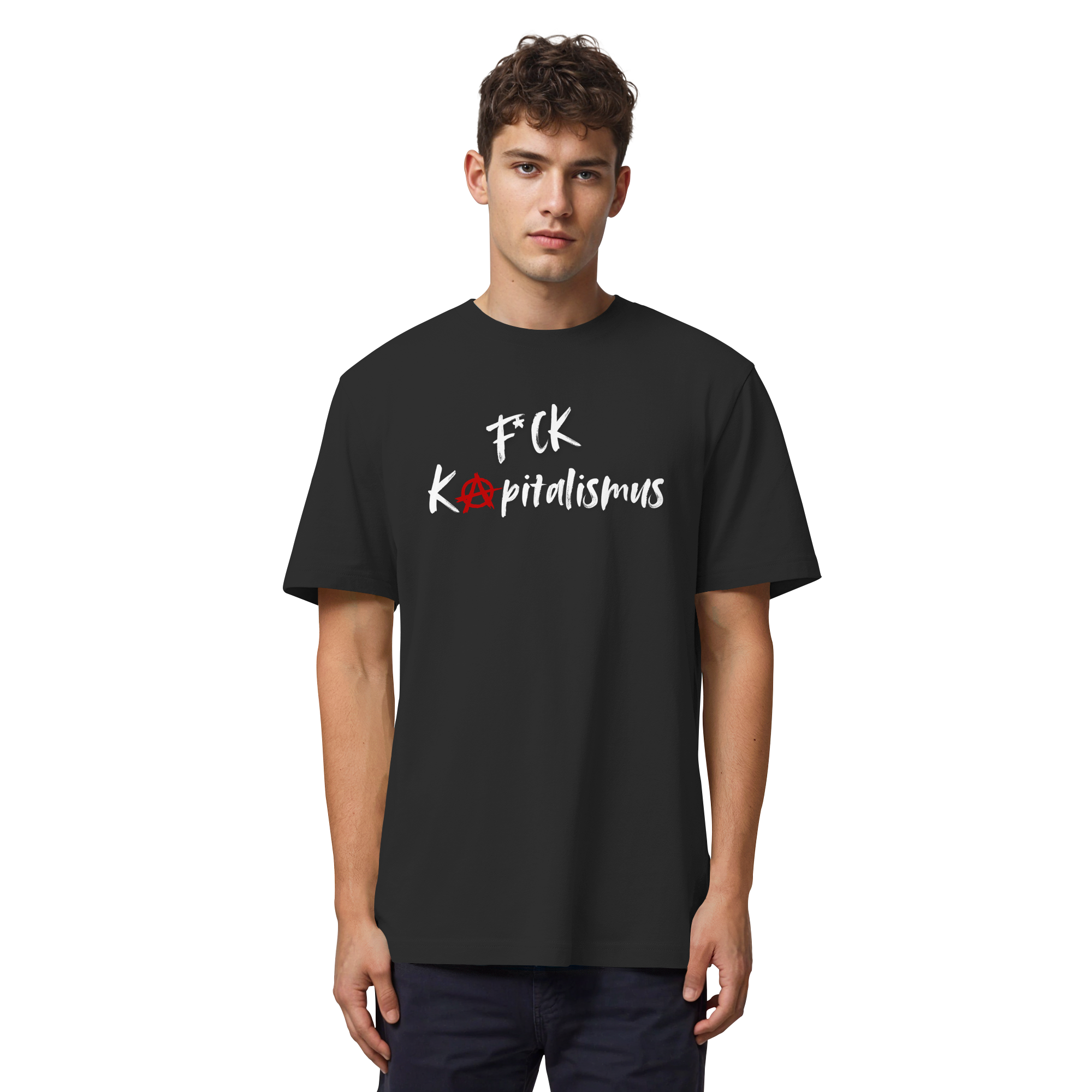 FCK Kapitalismus - Organic Heavy T-Shirt
