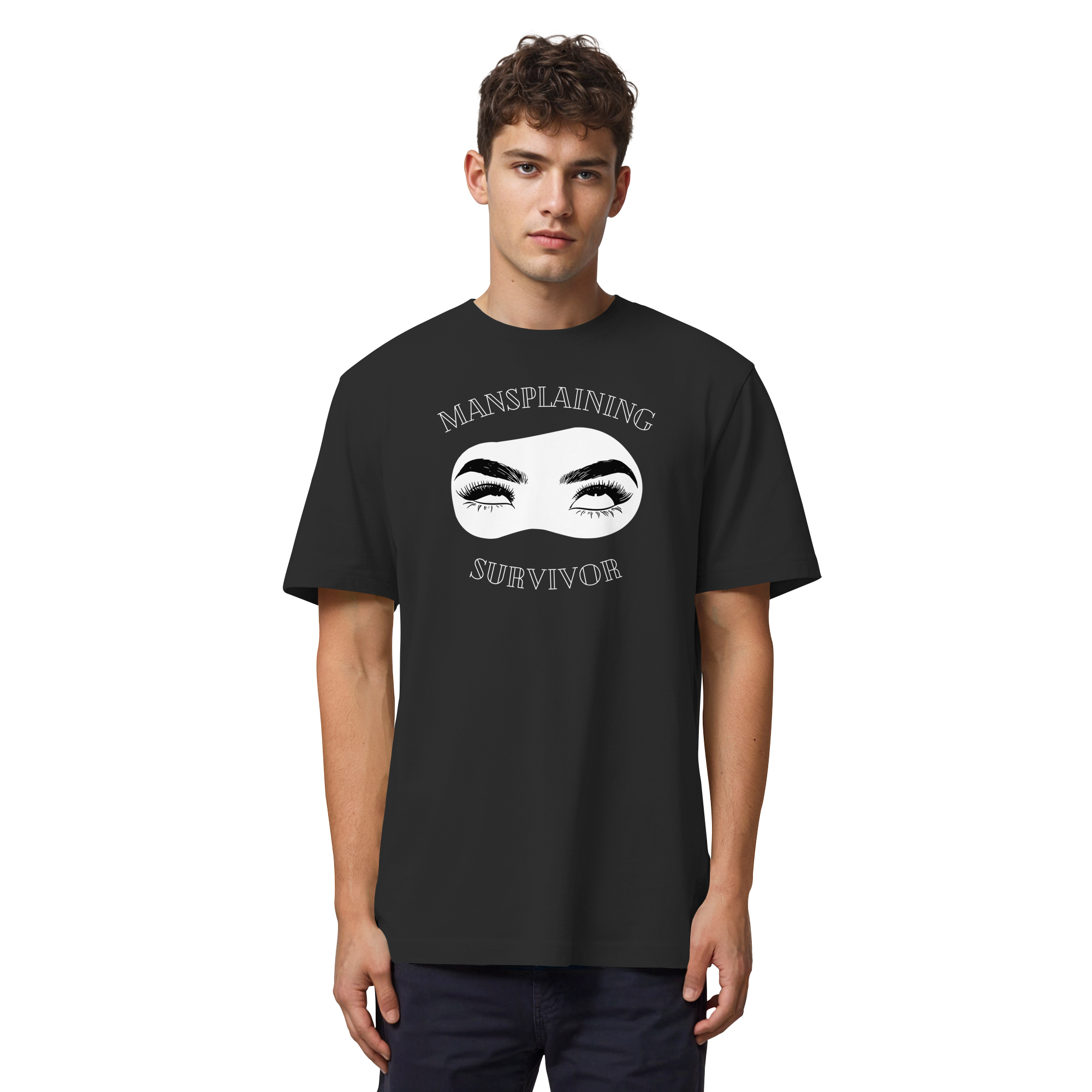 Mansplaining Survivor - Organic Heavy T-Shirt