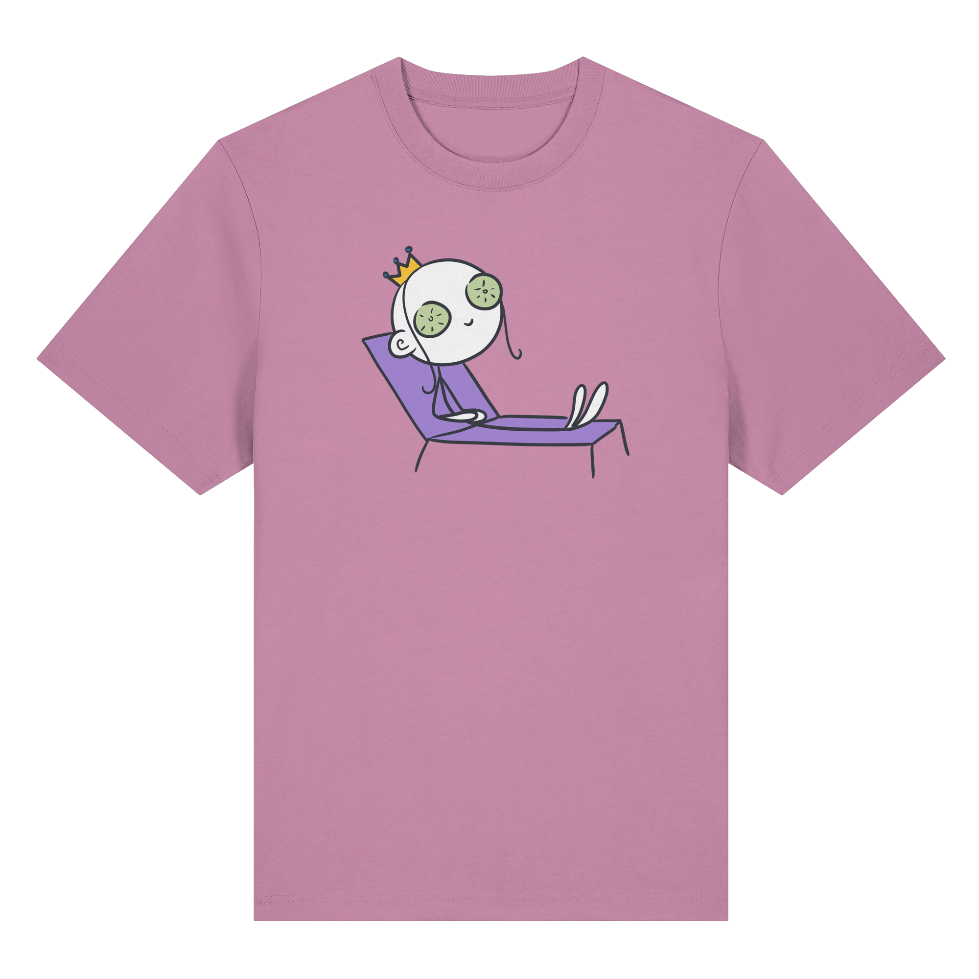 Seelenmännchen "Chill Out Edition" Frontprint - Organic Heavy T-Shirt