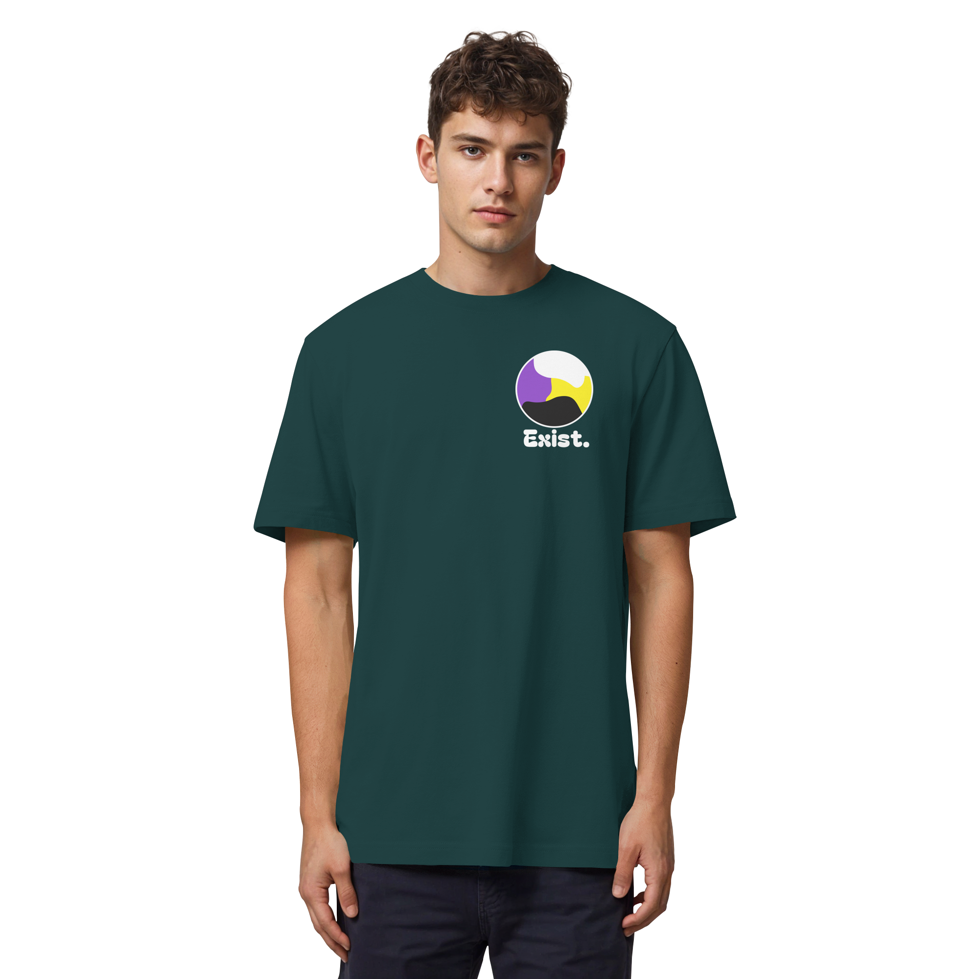Exist "Nonbinary Edition" - Organic Heavy T-Shirt