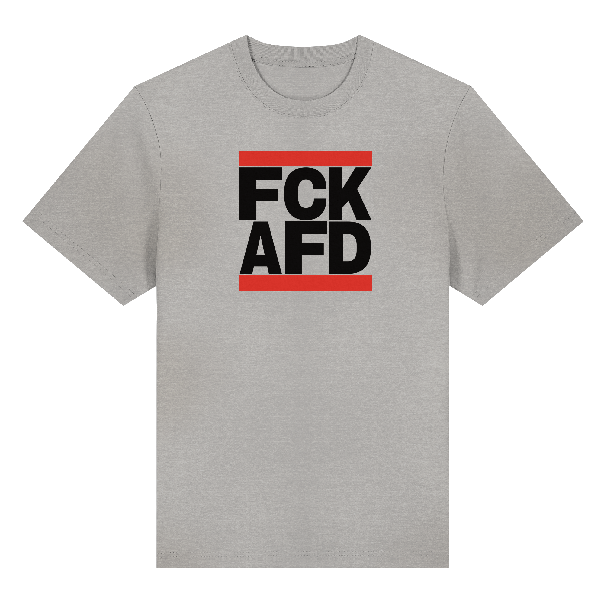 FCK AFD (schwarze Schrift) - Organic Heavy T-Shirt