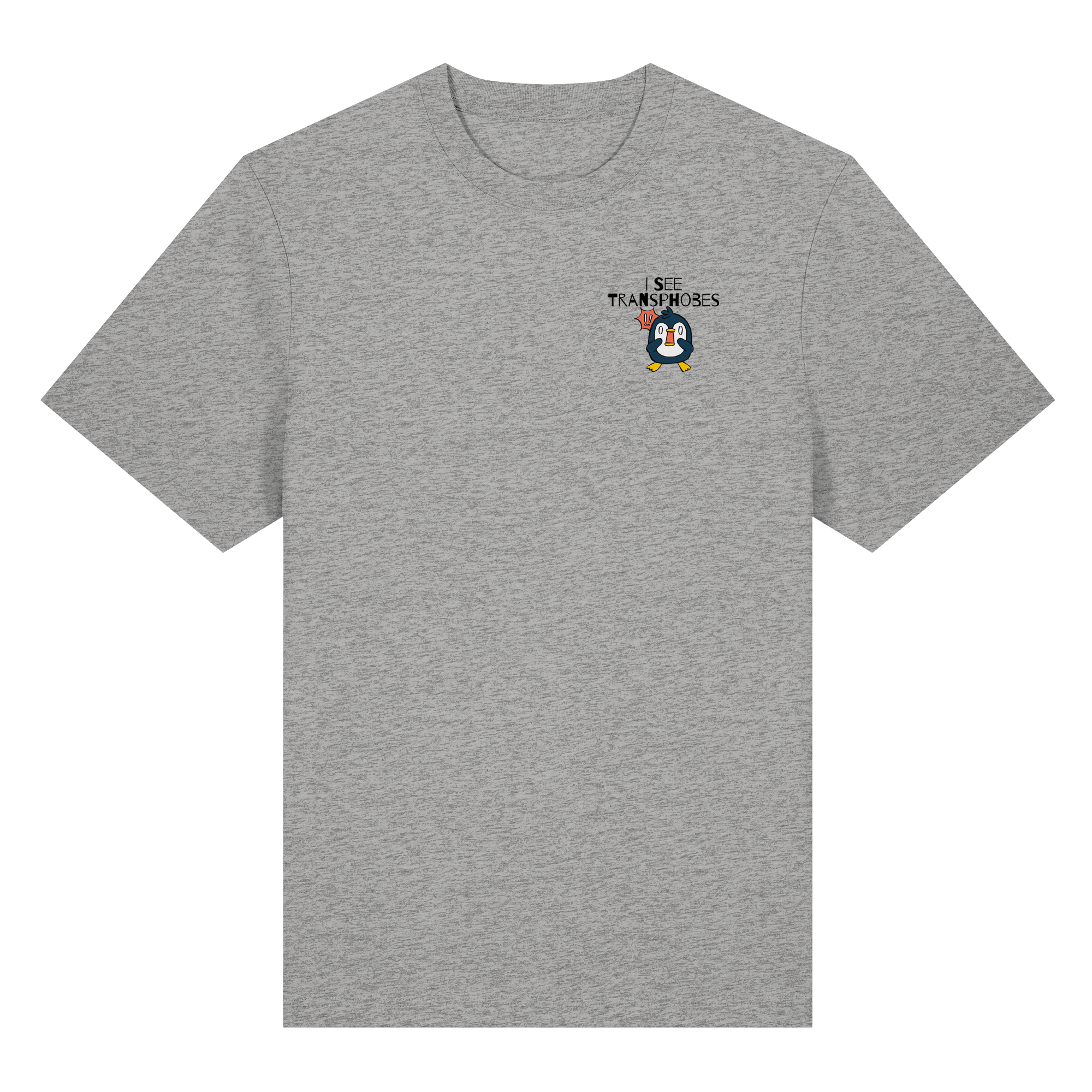 I see Transphobes - Organic Heavy T-Shirt