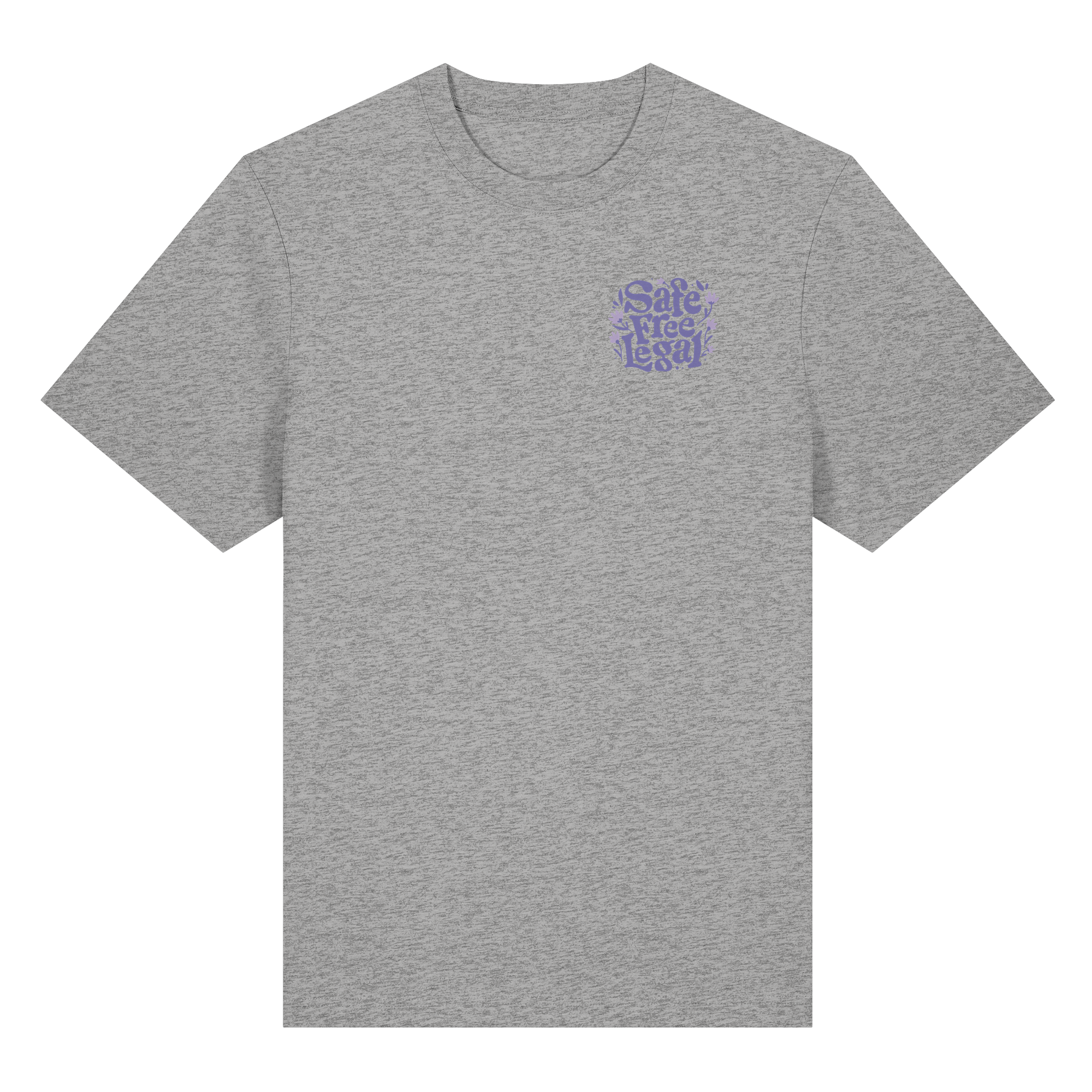 Safe Free Legal "Blumen Edition" - Organic Heavy T-Shirt