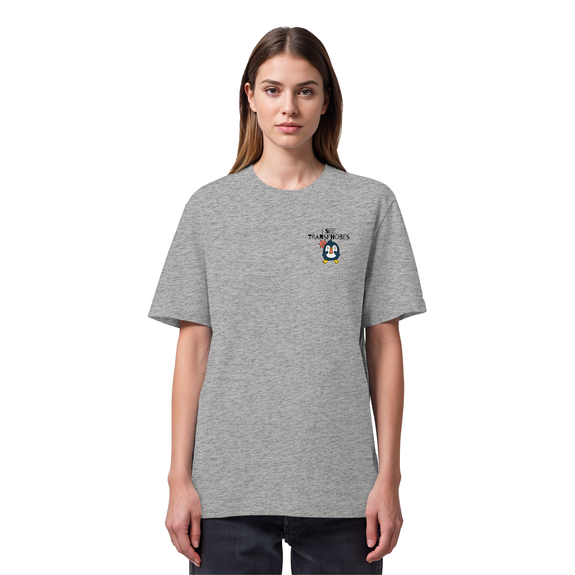 I see Transphobes - Organic Heavy T-Shirt
