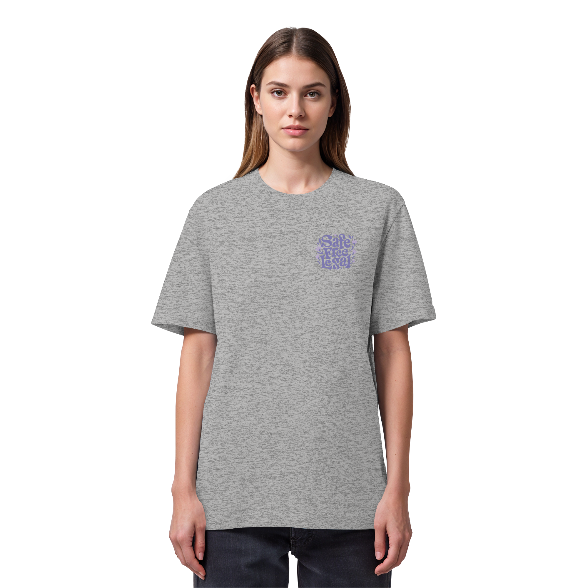 Safe Free Legal "Blumen Edition" - Organic Heavy T-Shirt