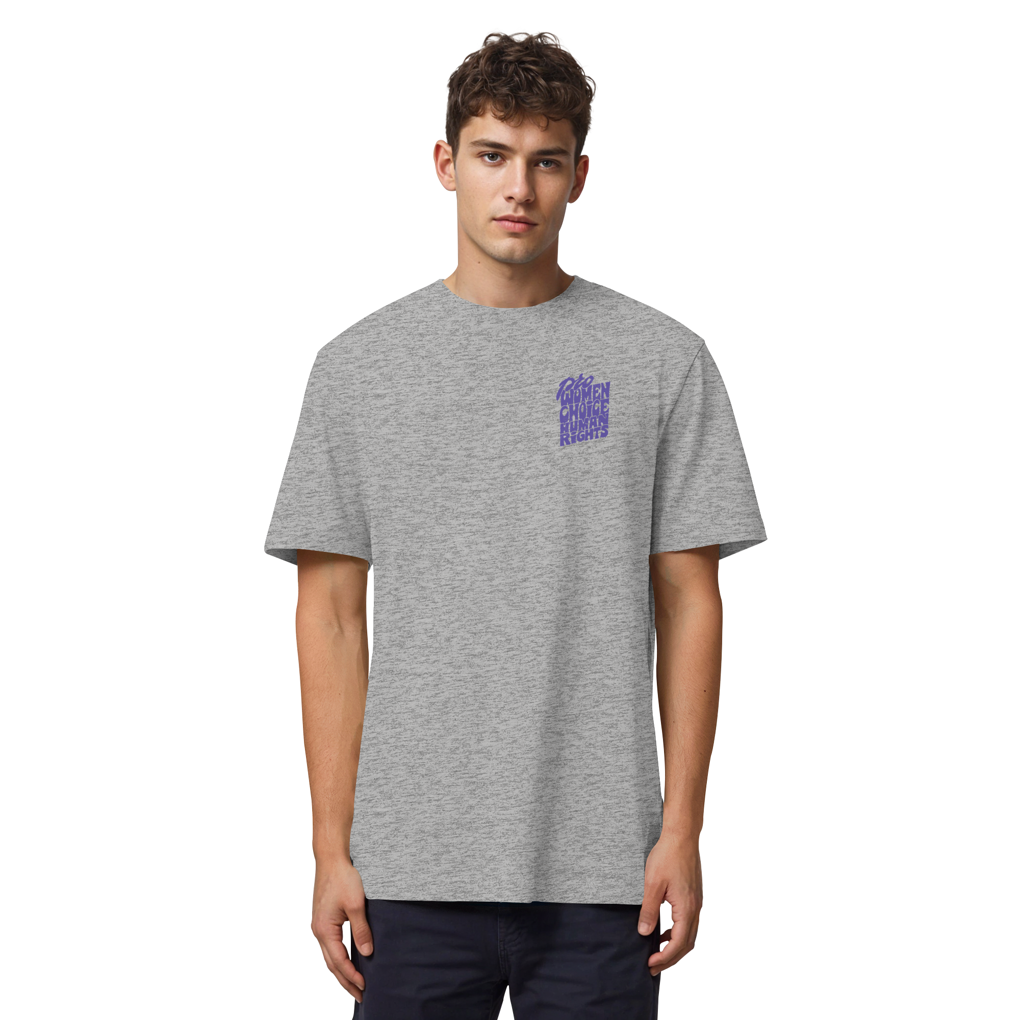 Pro Women Choice Human Rights "Lila Edition" - Organic Heavy T-Shirt