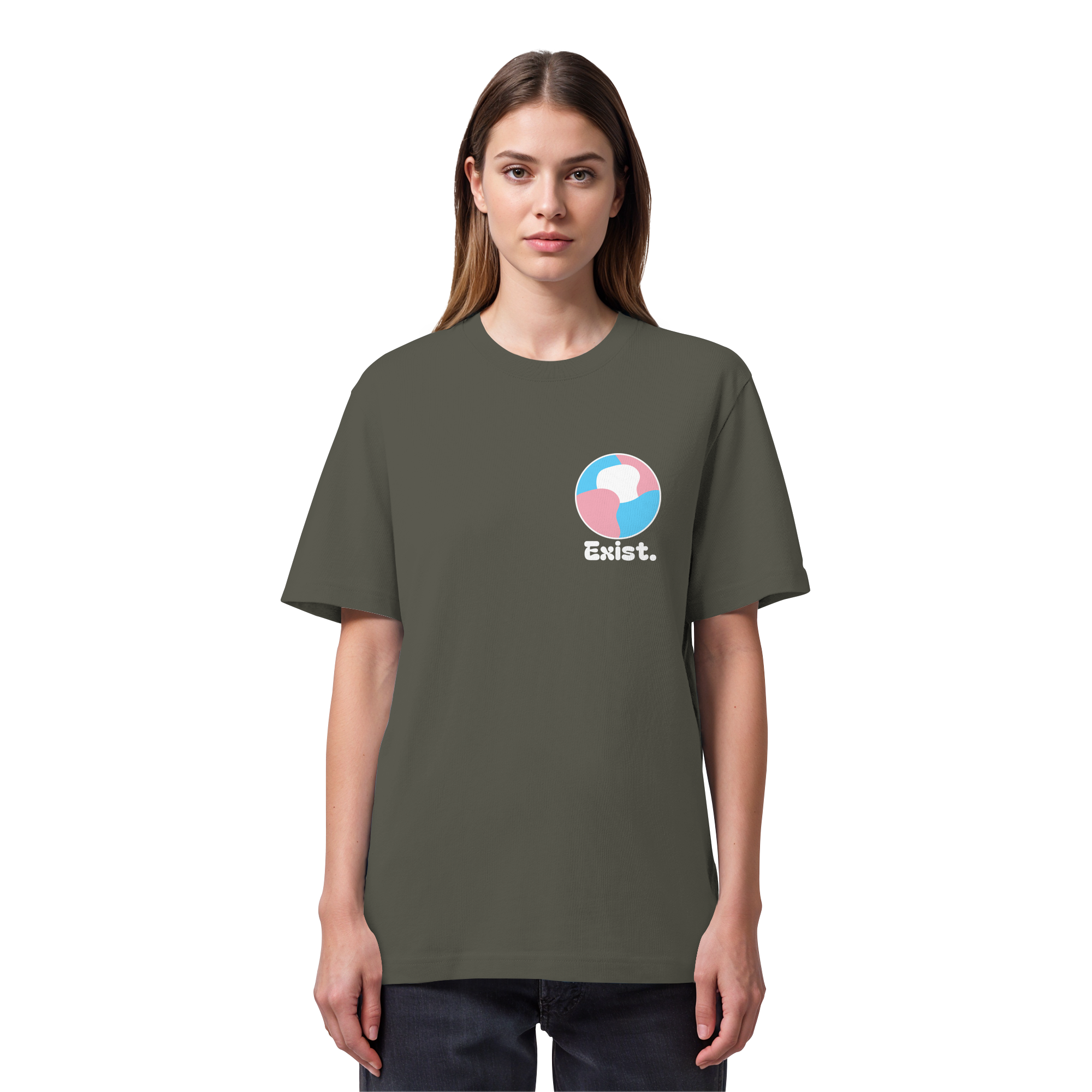 Exist "Trans Edition" - Organic Heavy T-Shirt