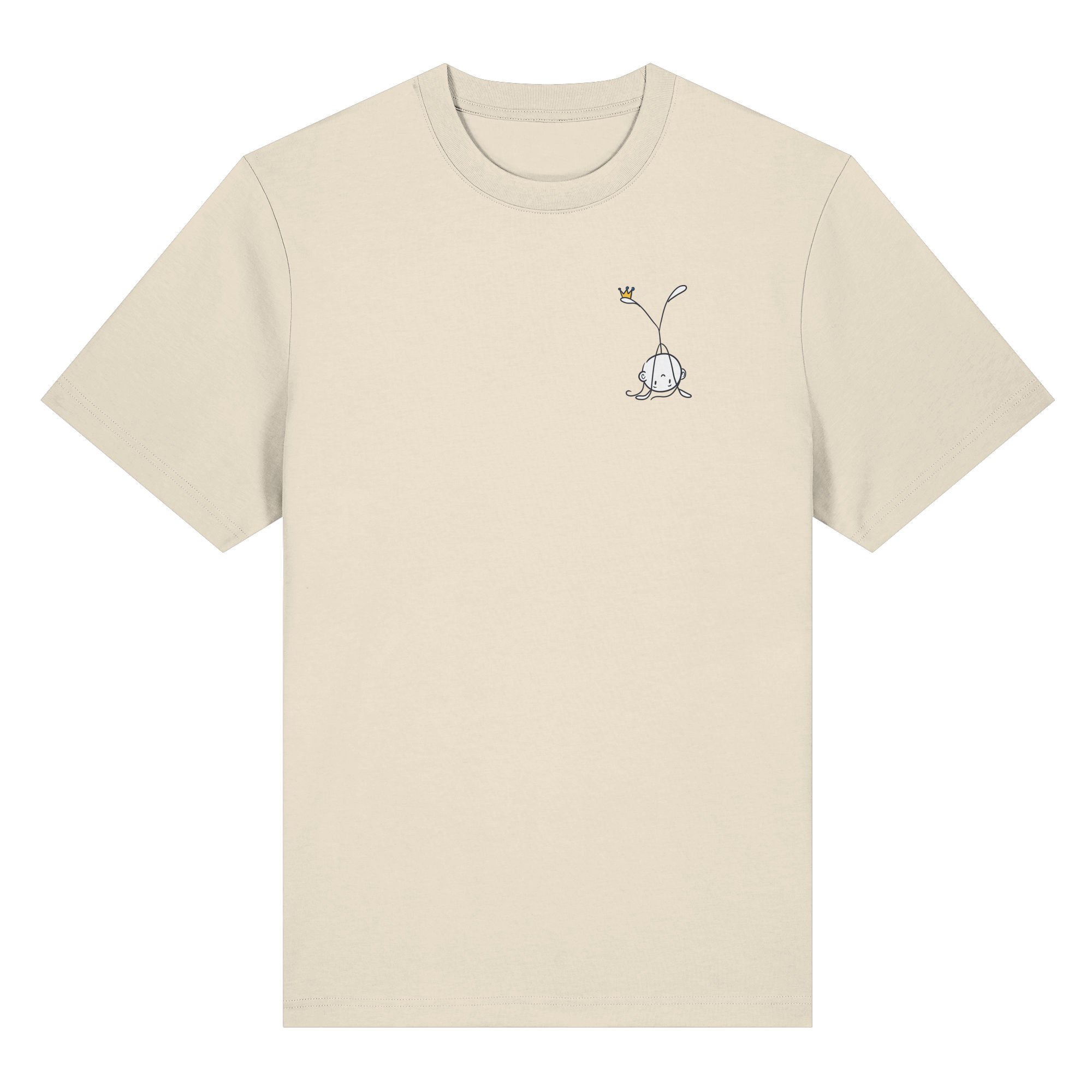 Mein Körper gehört mir "Schwarze Edition" Backprint - Organic Heavy T-Shirt