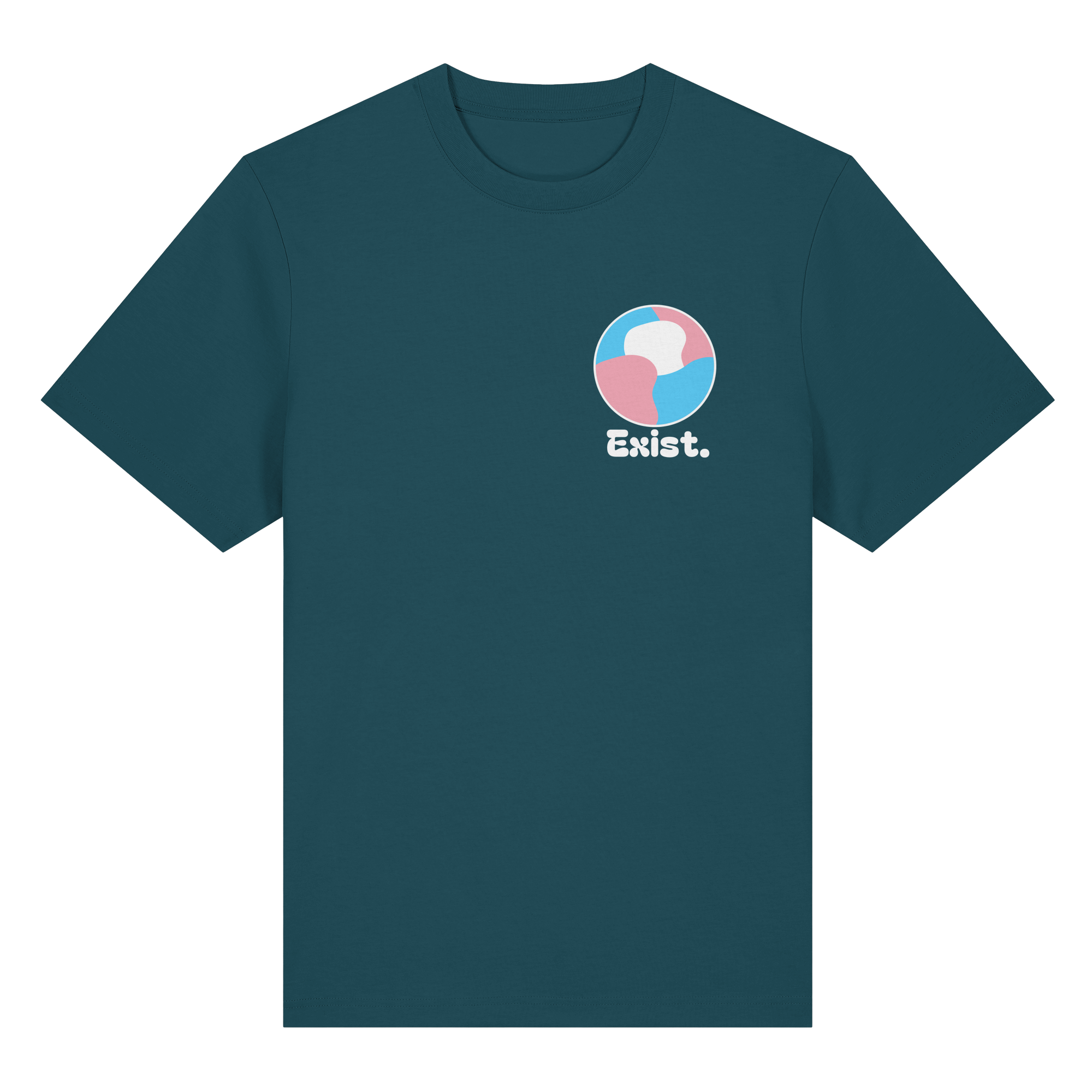 Exist "Trans Edition" - Organic Heavy T-Shirt
