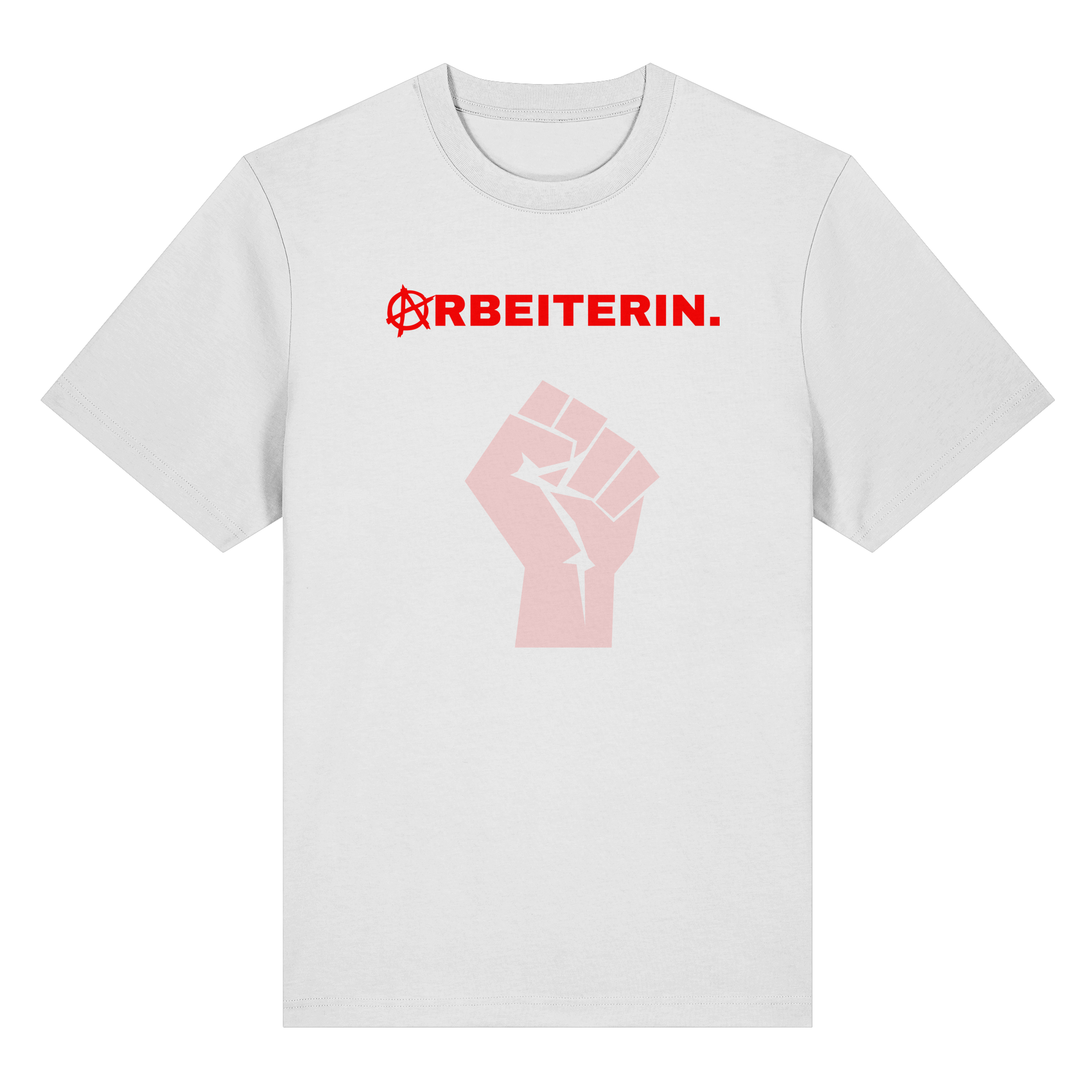 ARBEITERIN. "Solidarisch und Frei Edition" - Organic Heavy T-Shirt