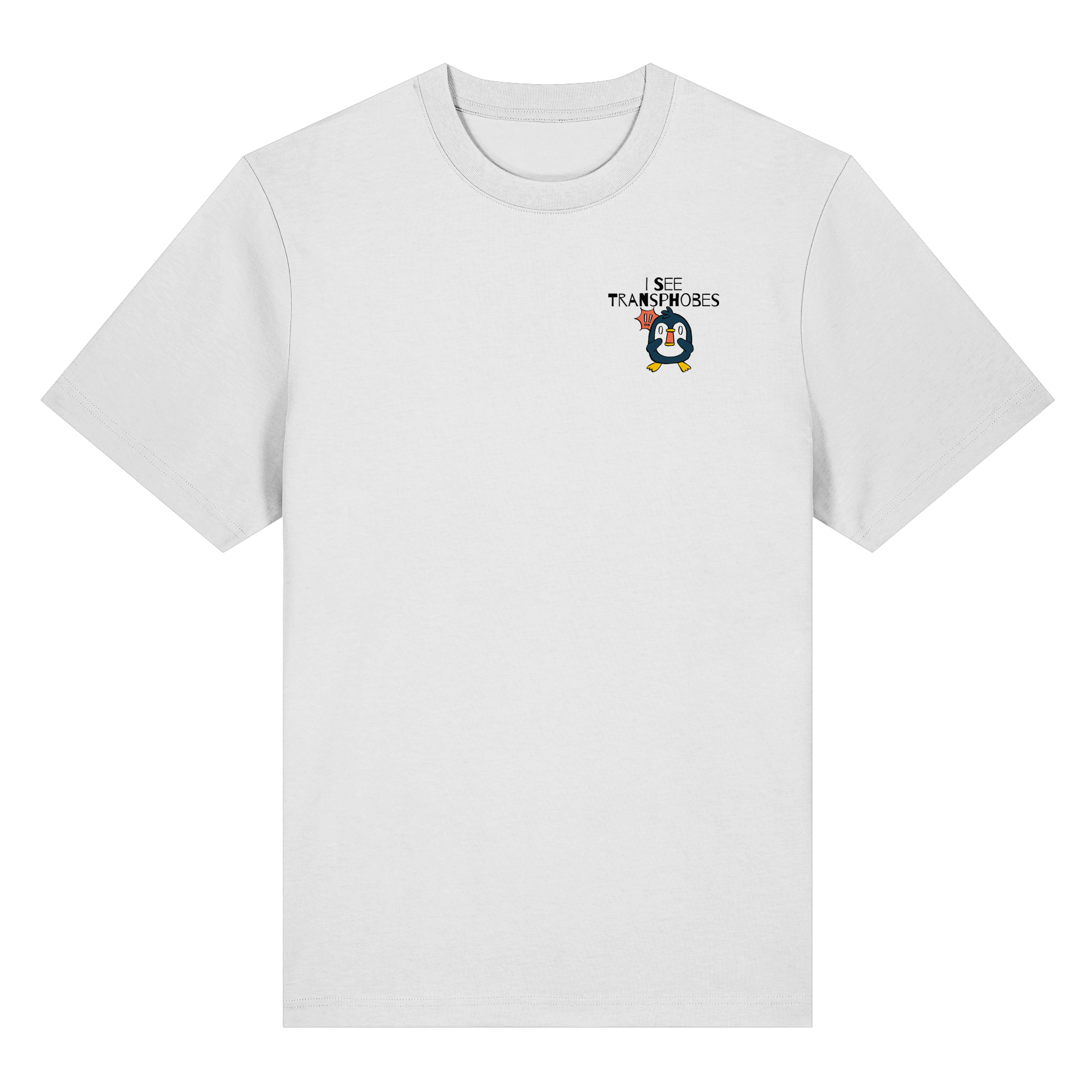 I see Transphobes - Organic Heavy T-Shirt