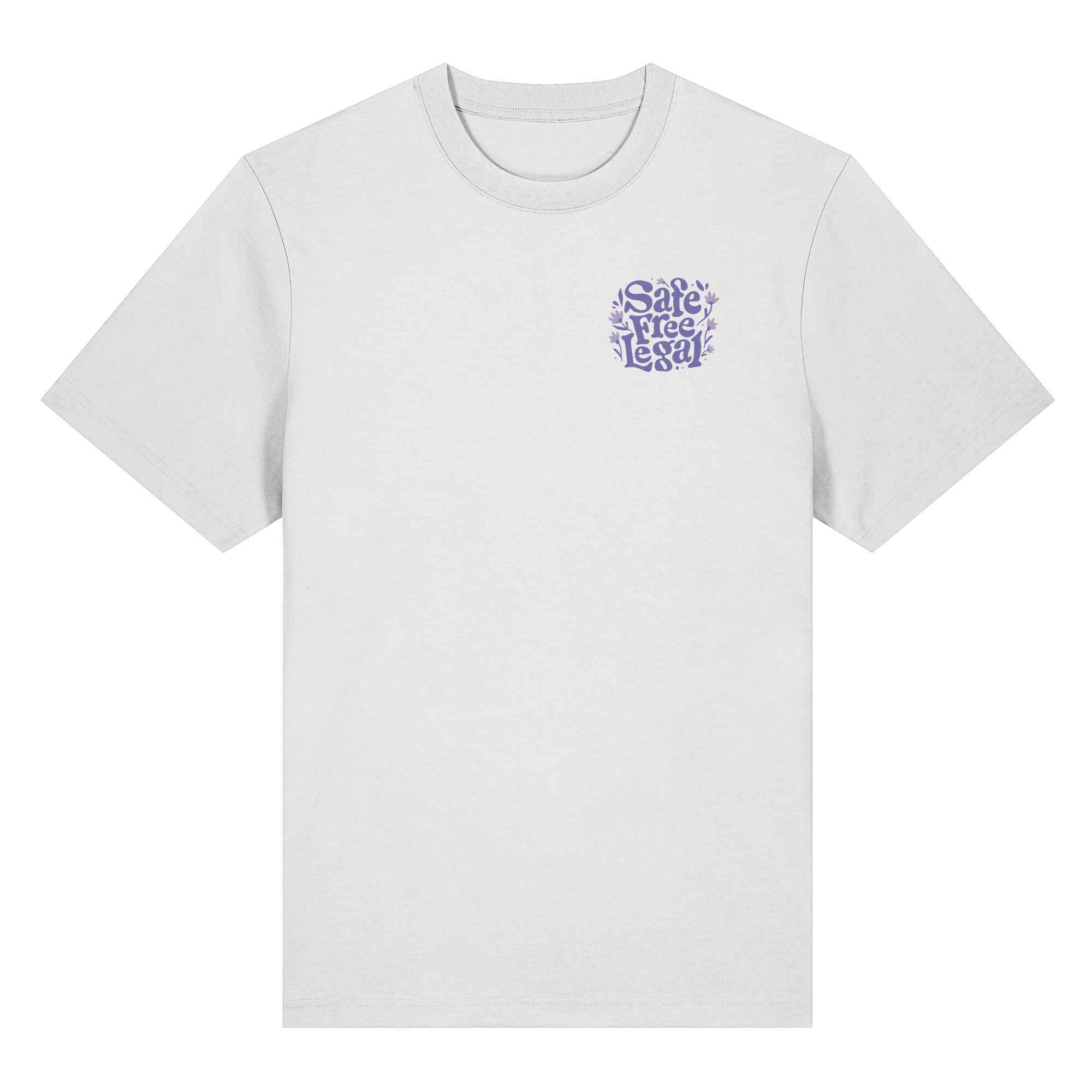 Safe Free Legal "Blumen Edition" - Organic Heavy T-Shirt
